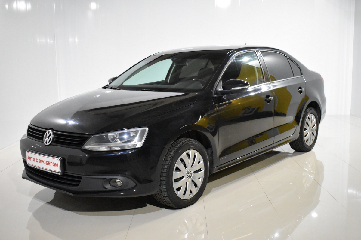 2012 Volkswagen Jetta VI, Черный металик - вид 1