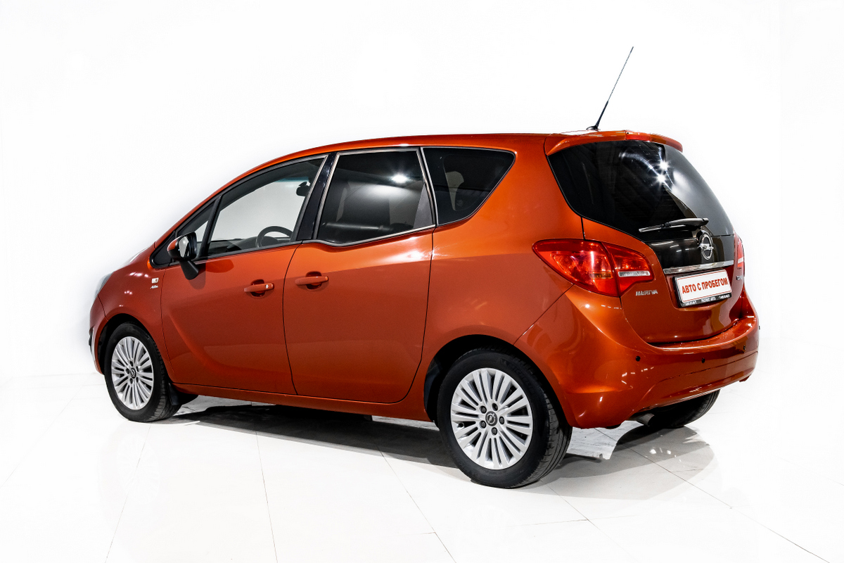 2013 Opel Meriva I, Оранжевый - вид 4