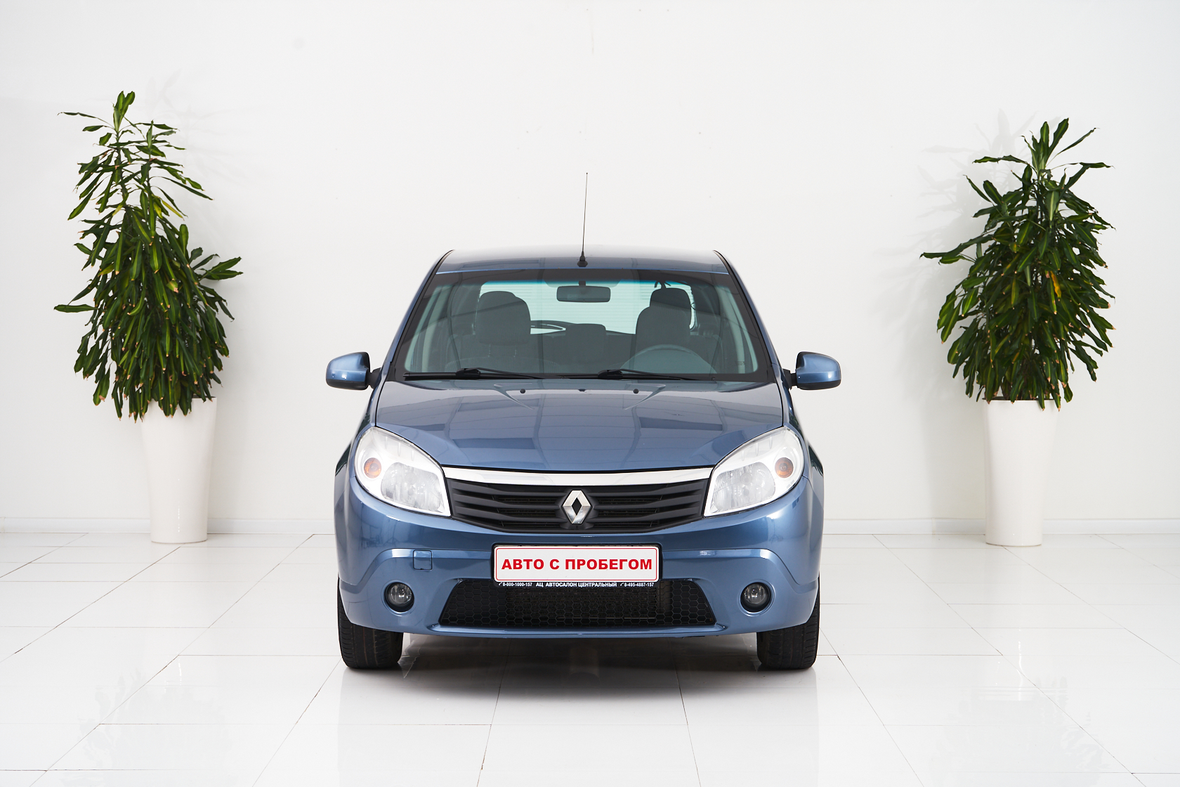 2013 Renault Sandero II, Синий - вид 2