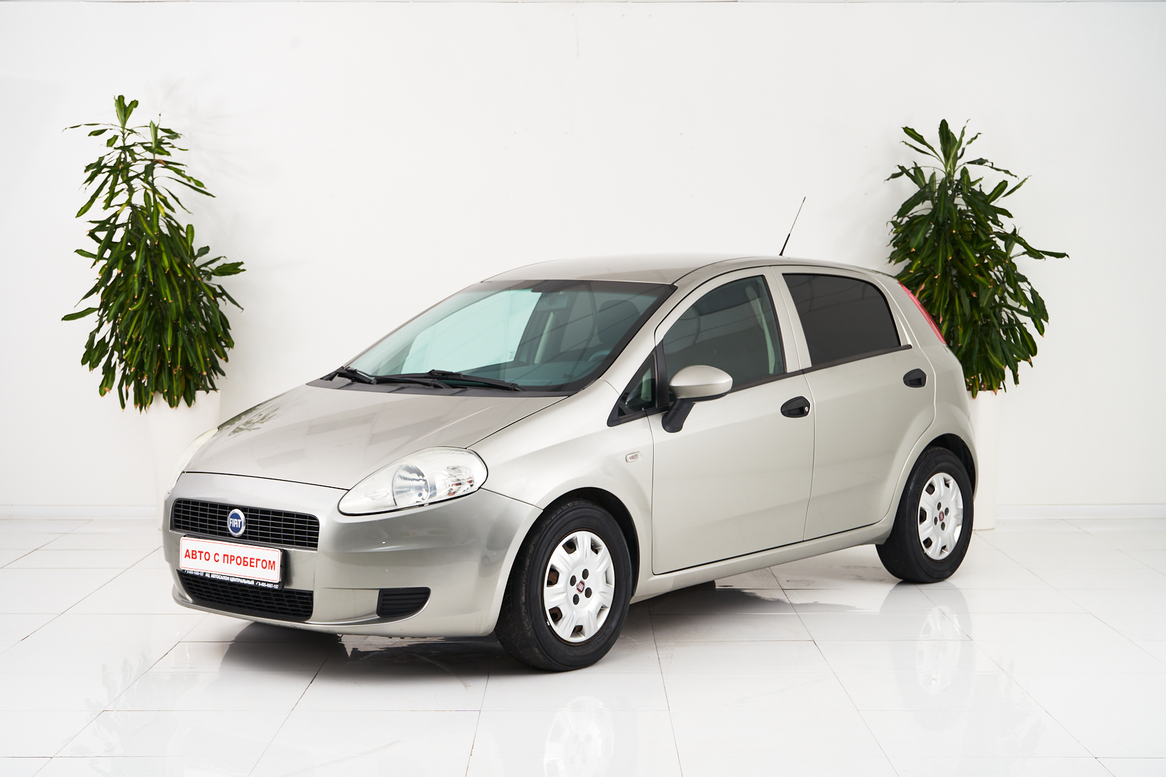 2007 Fiat Punto III №5352938, Серый, 209000 рублей - вид 1