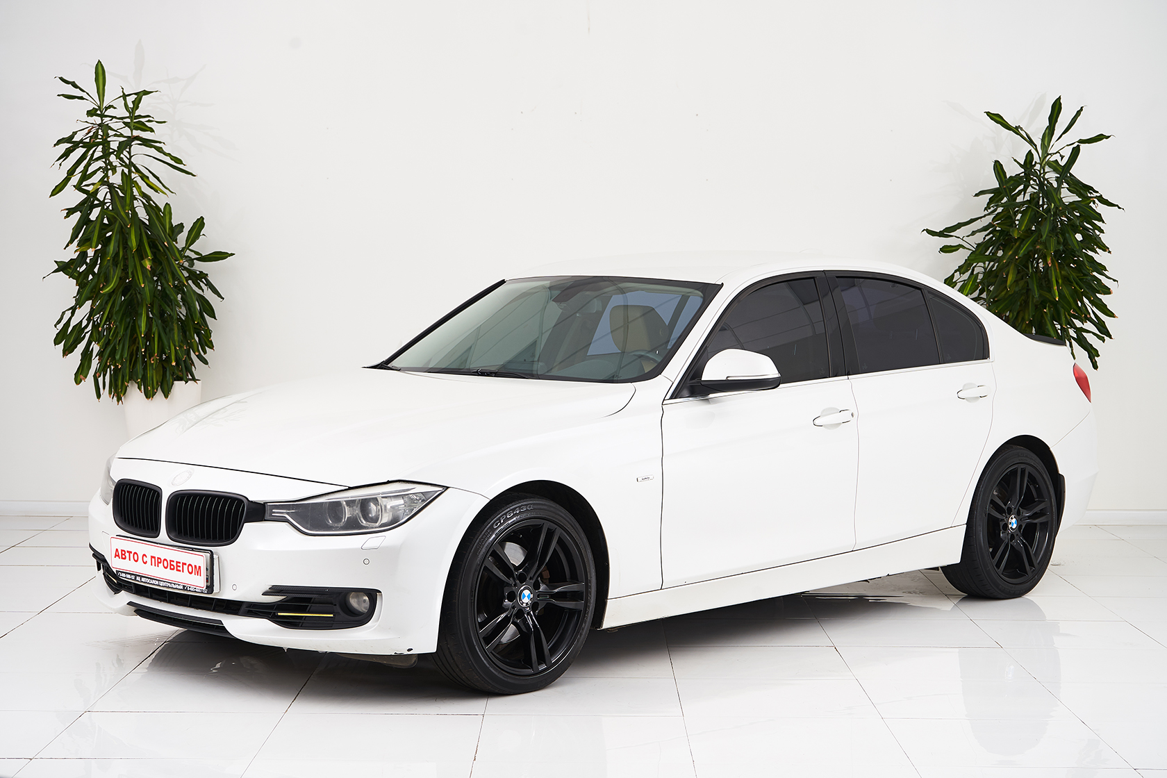 2012 BMW 3-seriya V Рестайлинг, Белый - вид 1