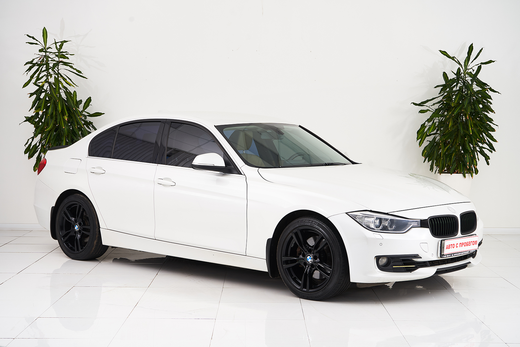 2012 BMW 3-seriya V Рестайлинг, Белый - вид 3