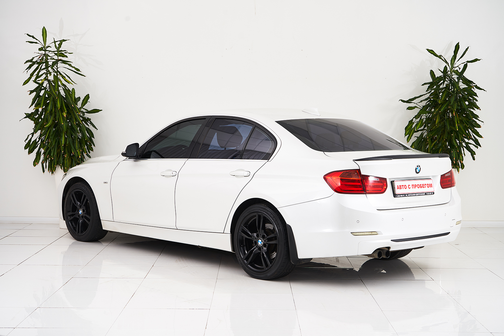 2012 BMW 3-seriya V Рестайлинг, Белый - вид 4
