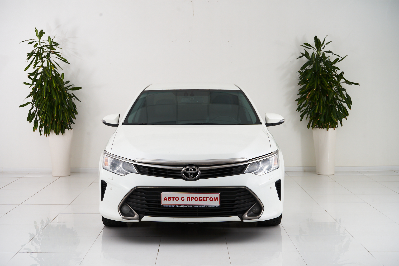 2015 Toyota Camry IX №5384636, Белый, 1290000 рублей - вид 2