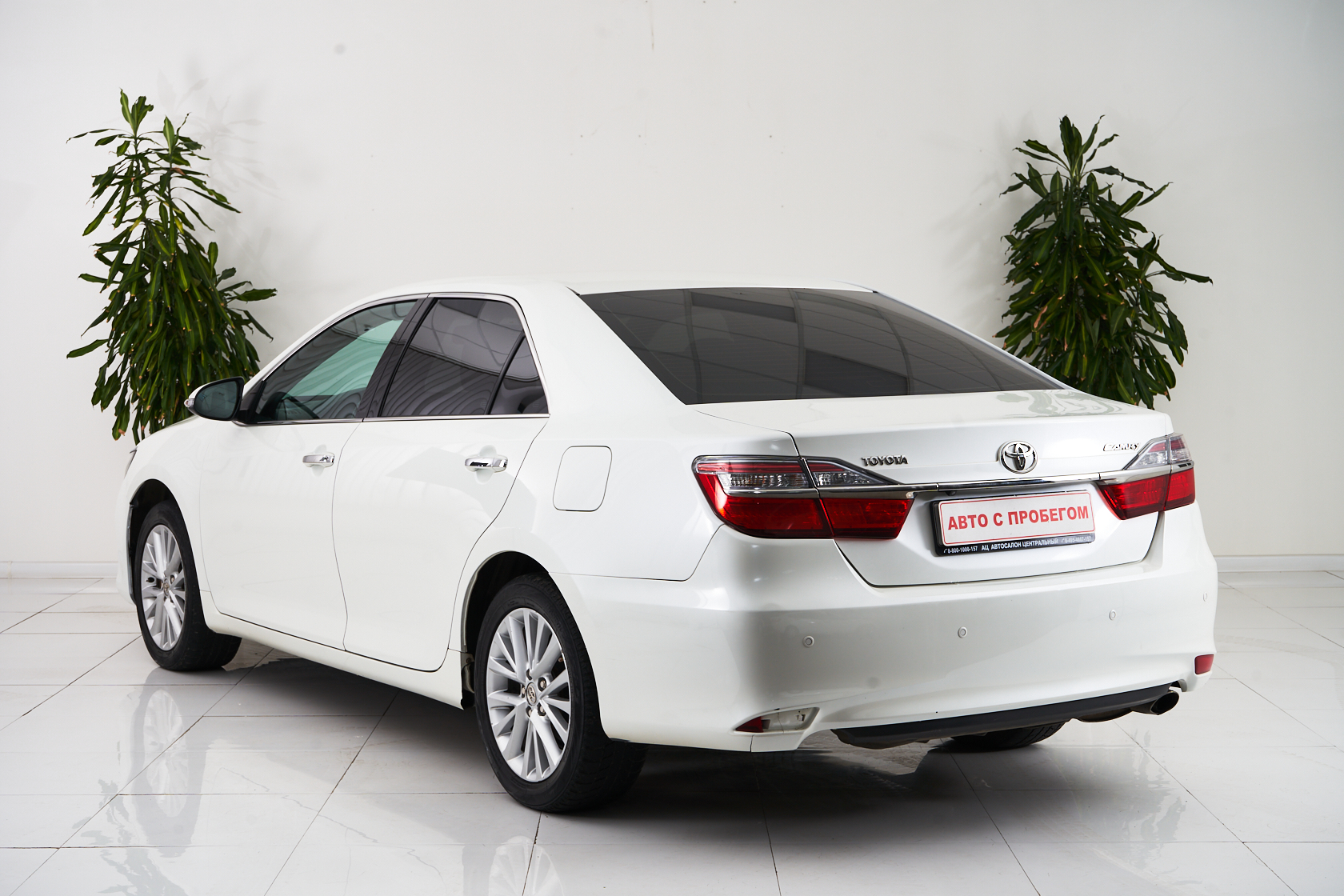 2015 Toyota Camry IX №5384636, Белый, 1290000 рублей - вид 4
