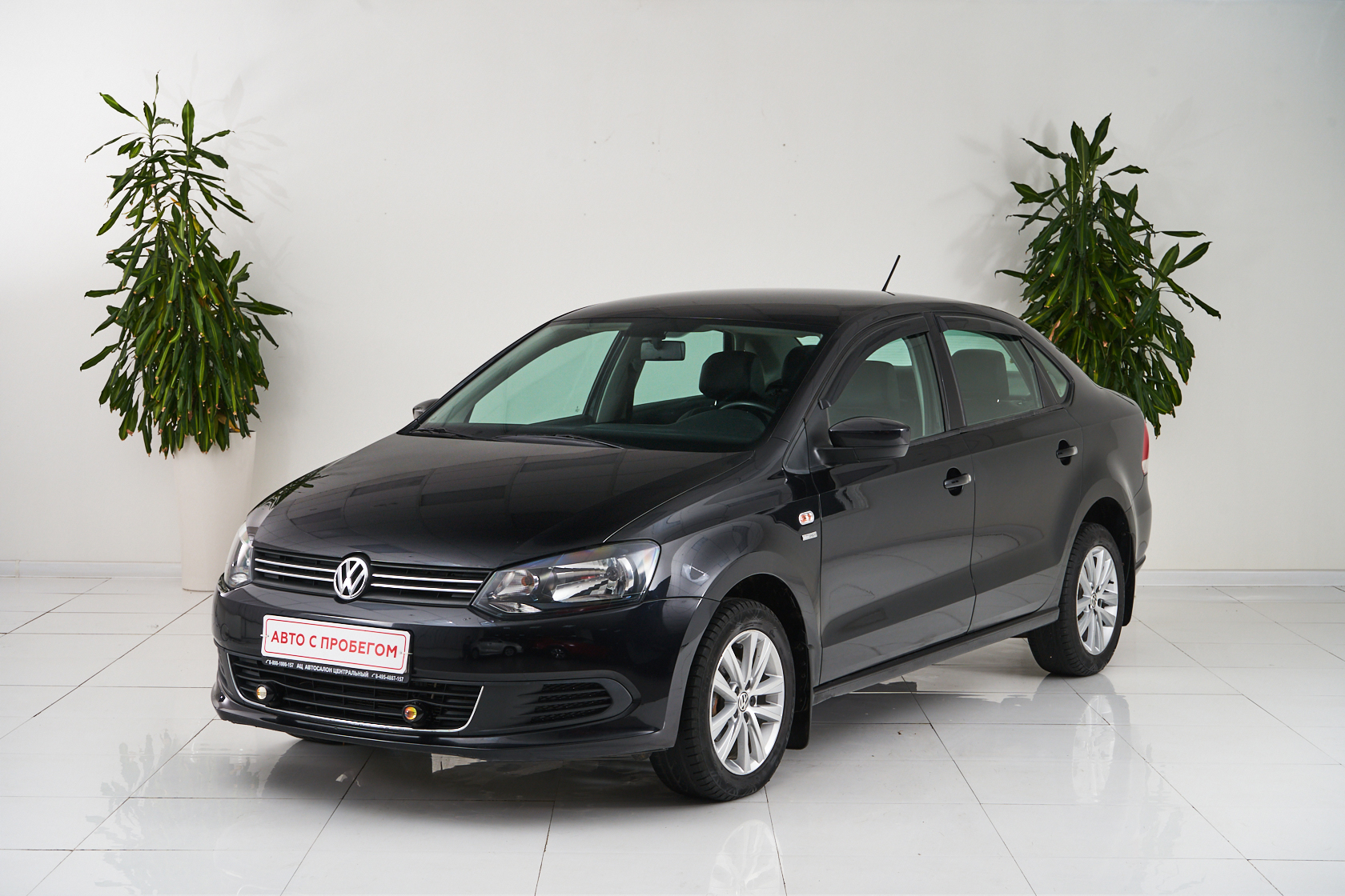 2013 Volkswagen Polo V №5429902, Черный, 409000 рублей - вид 1