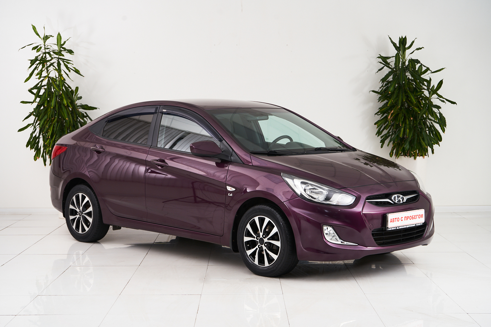 2013 Hyundai Solaris I, Фиолетовый - вид 3