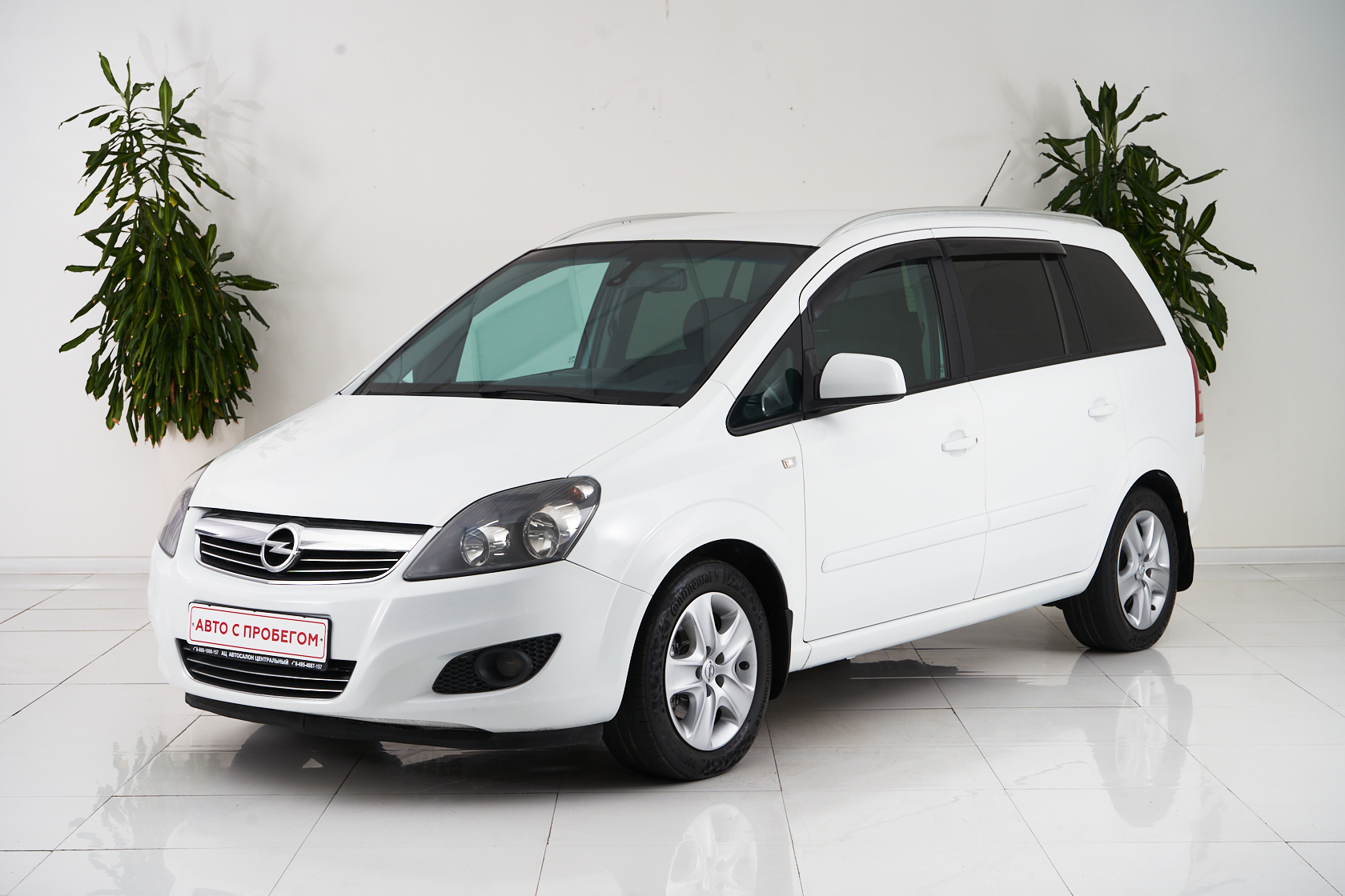2013 Opel Zafira III №5454167, Белый, 539000 рублей - вид 1