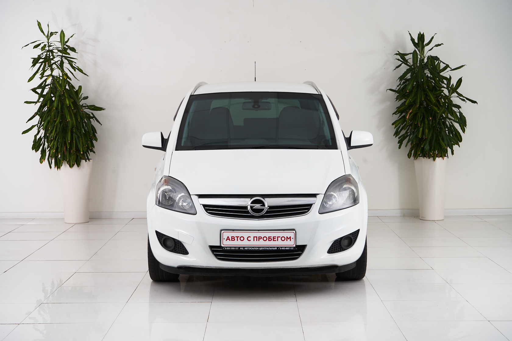 2013 Opel Zafira III №5454167, Белый, 539000 рублей - вид 2