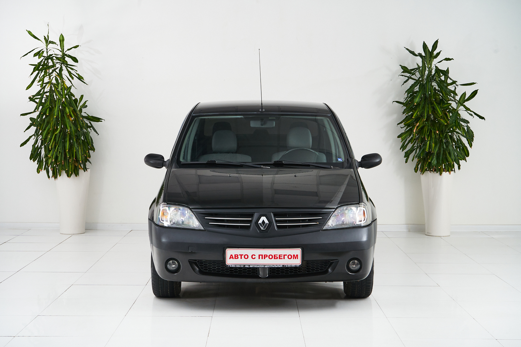2009 Renault Logan I №5471763, Черный, 239000 рублей - вид 2