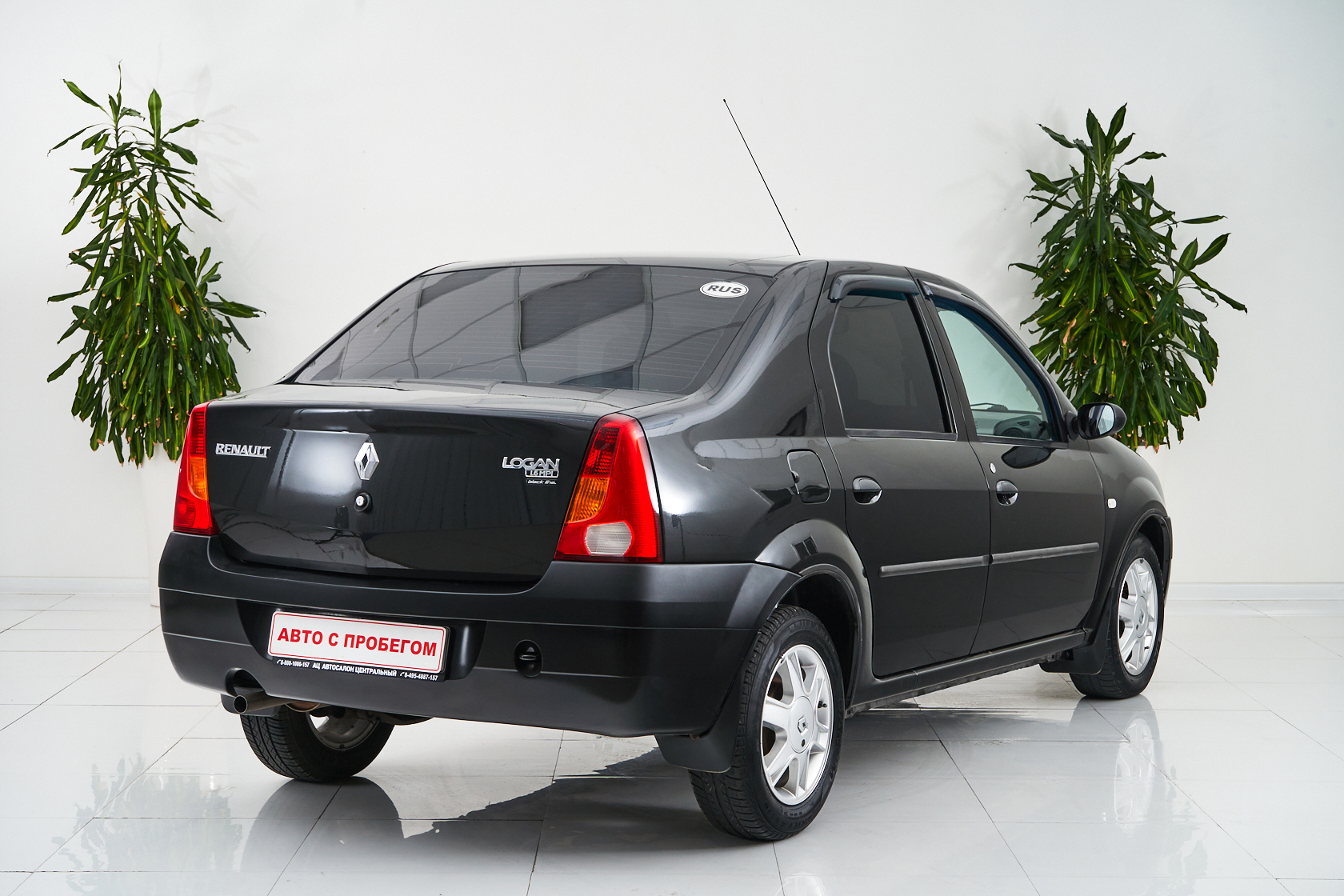 2009 Renault Logan I №5471763, Черный, 239000 рублей - вид 5