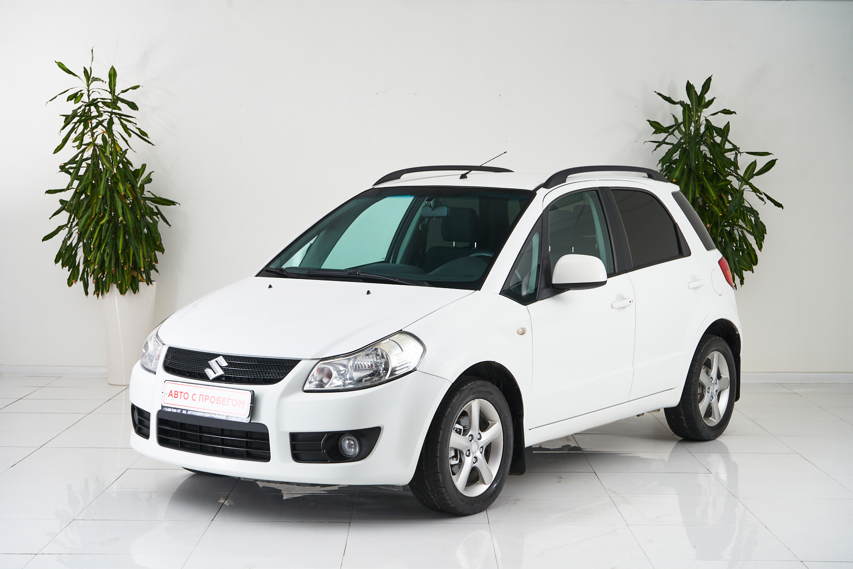 2009 Suzuki Sx4 I №5560648, Белый, 399000 рублей - вид 1