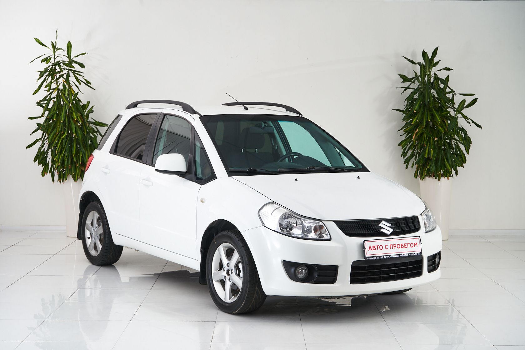 2009 Suzuki Sx4 I, Белый - вид 3