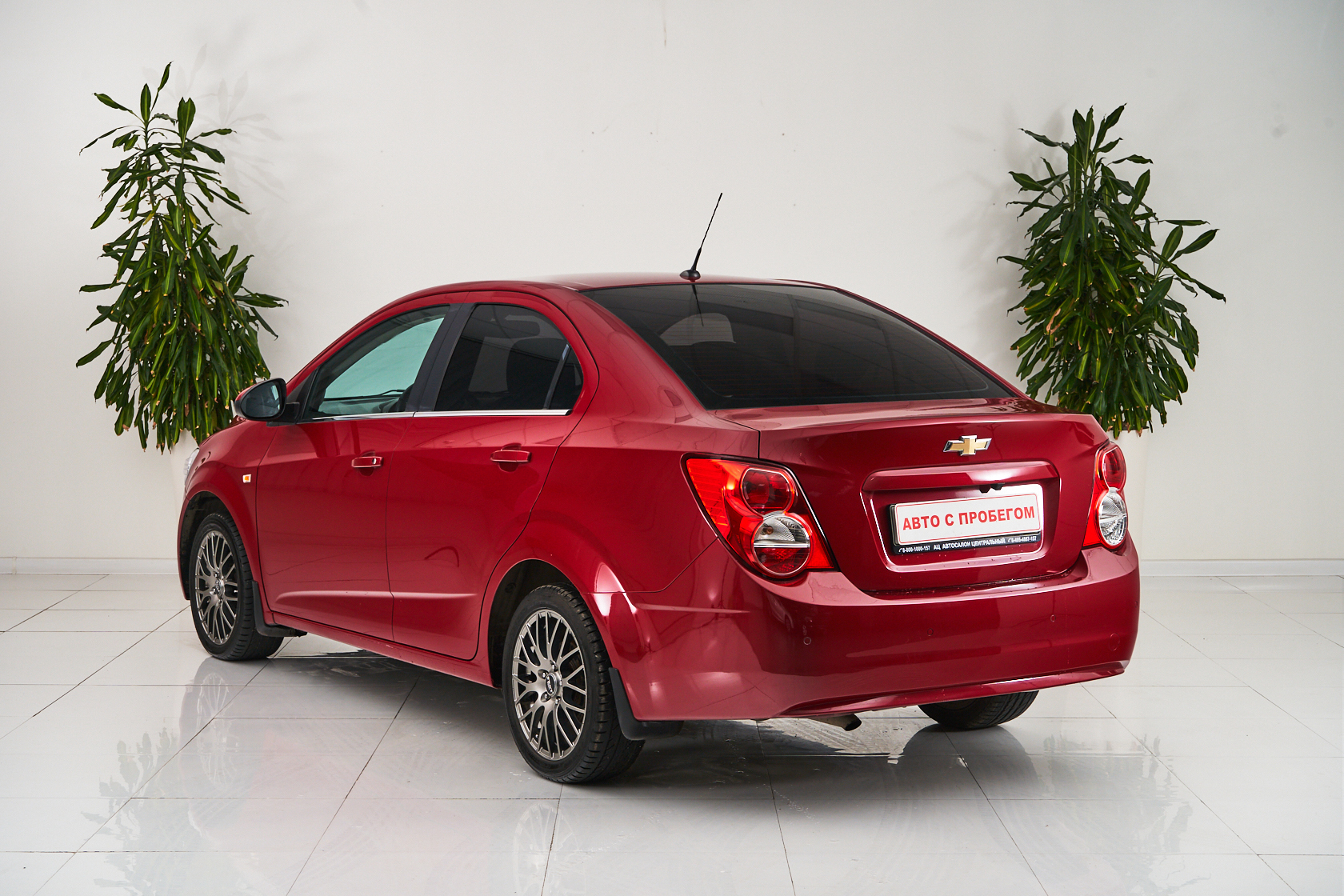 2014 Chevrolet Aveo II №5568757, Красный, 439000 рублей - вид 4