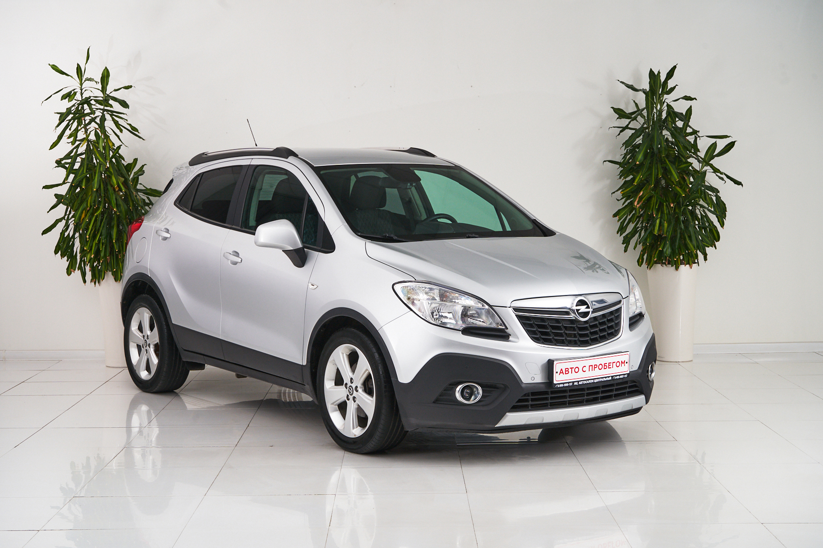 2013 Opel Mokka I №5576914, Серебряный, 729000 рублей - вид 3
