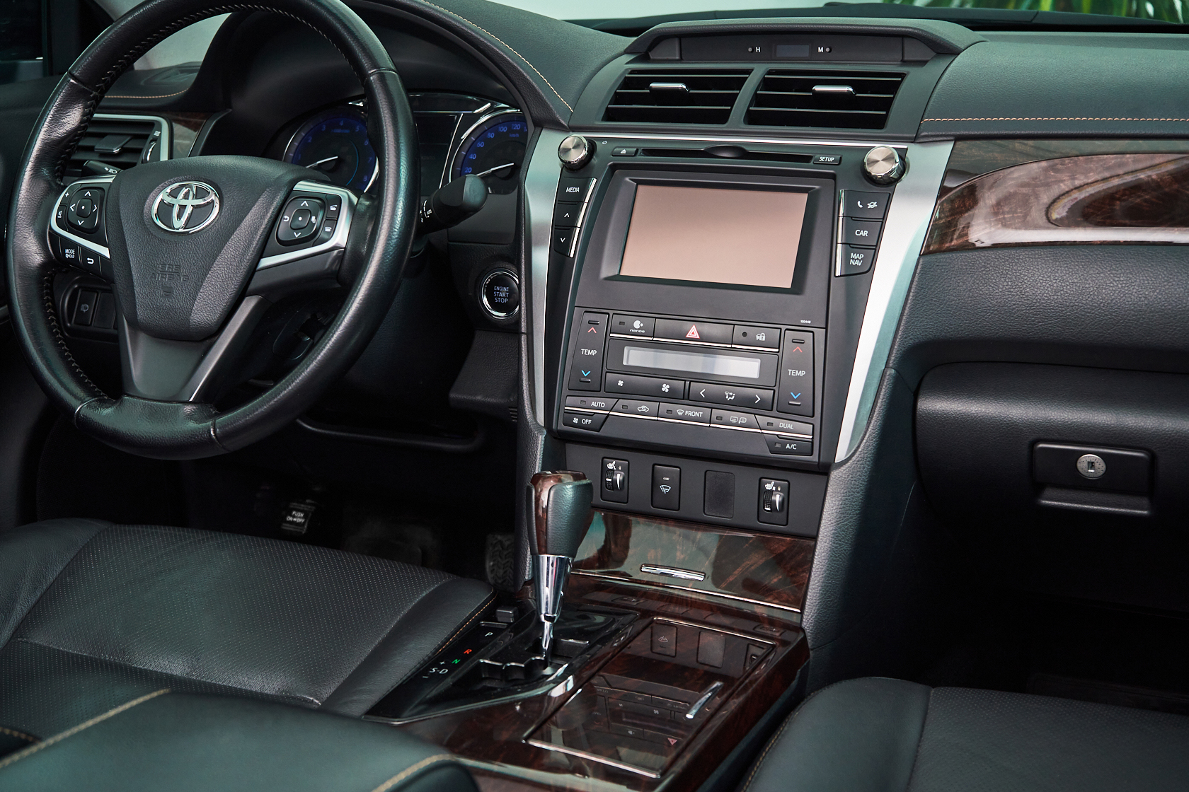 2015 Toyota Camry VII Рестайлинг, Серый - вид 8