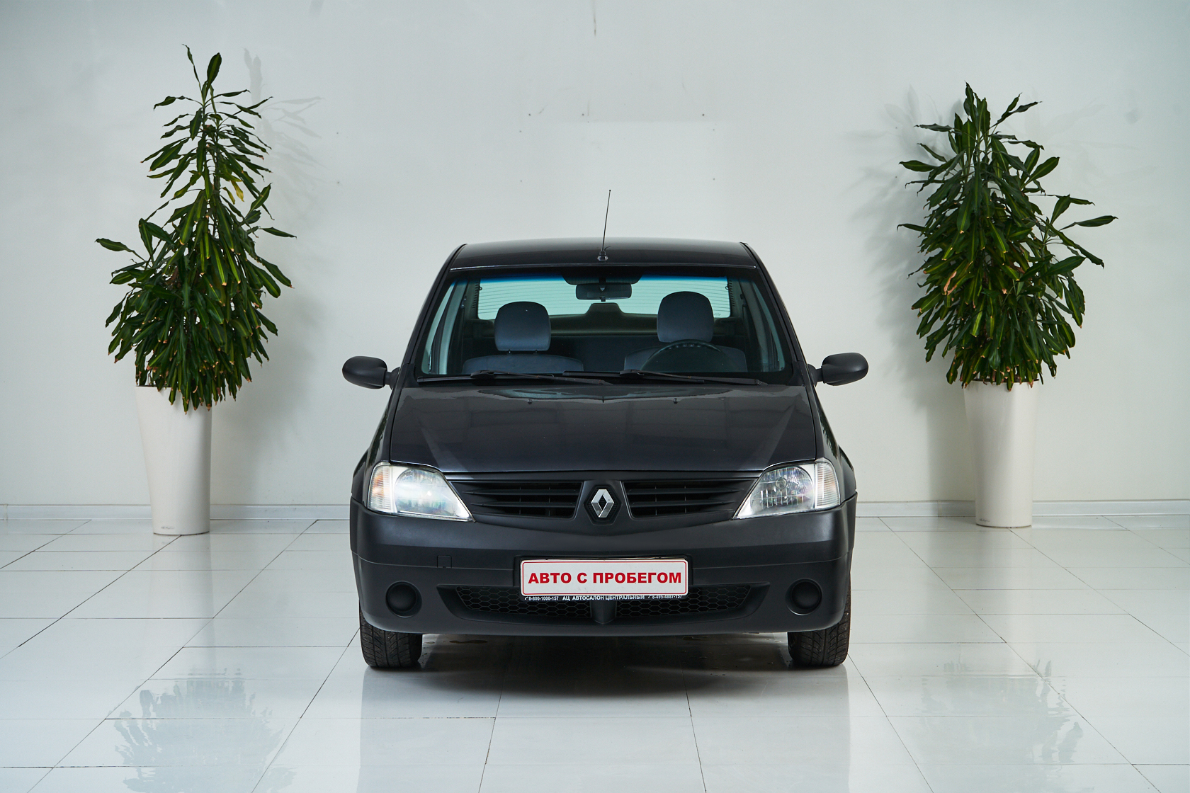 2007 Renault Logan I №5684094, Черный, 207000 рублей - вид 2