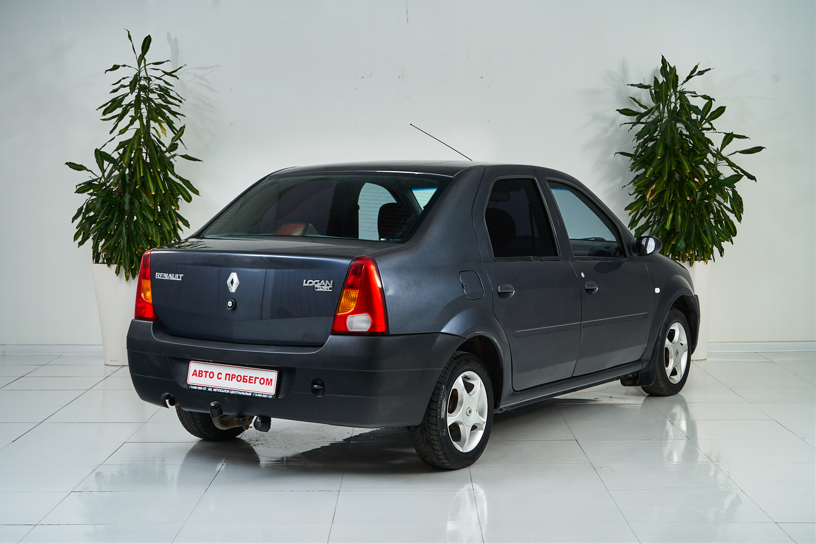 2007 Renault Logan I №5684094, Черный, 207000 рублей - вид 5