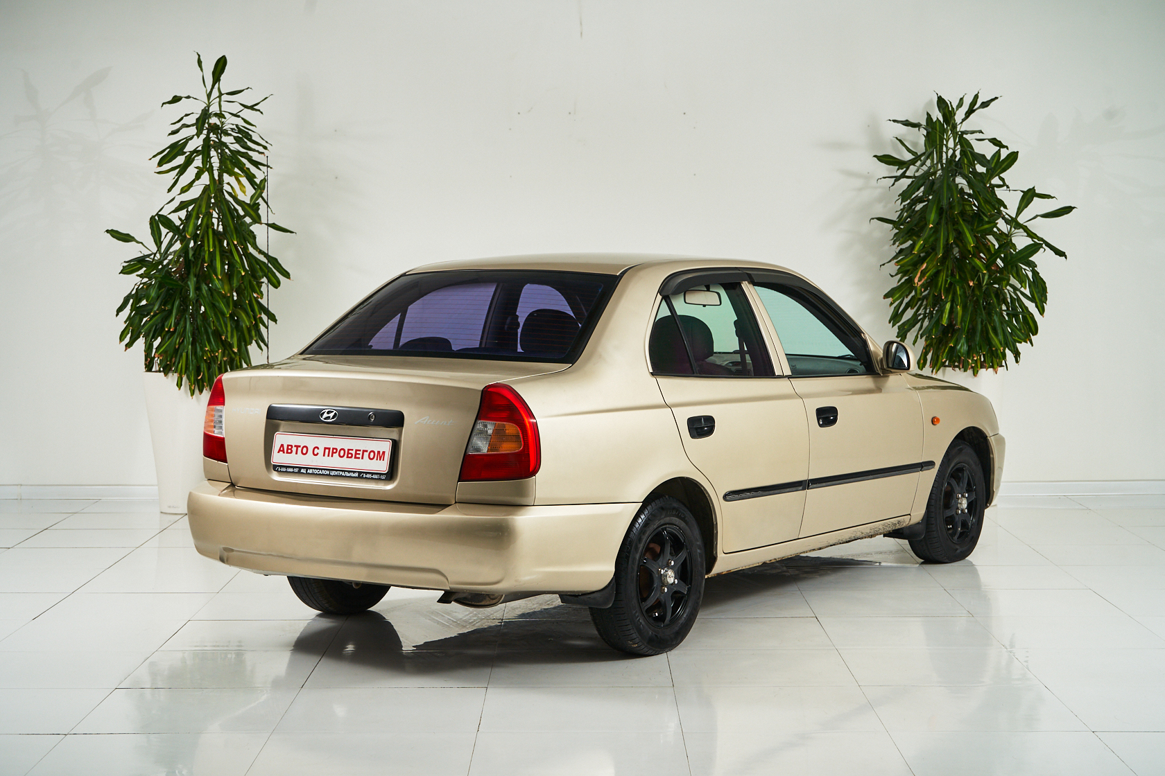 2004 Hyundai Accent II Рестайлинг №5703552, Бежевый, 220000 рублей - вид 5