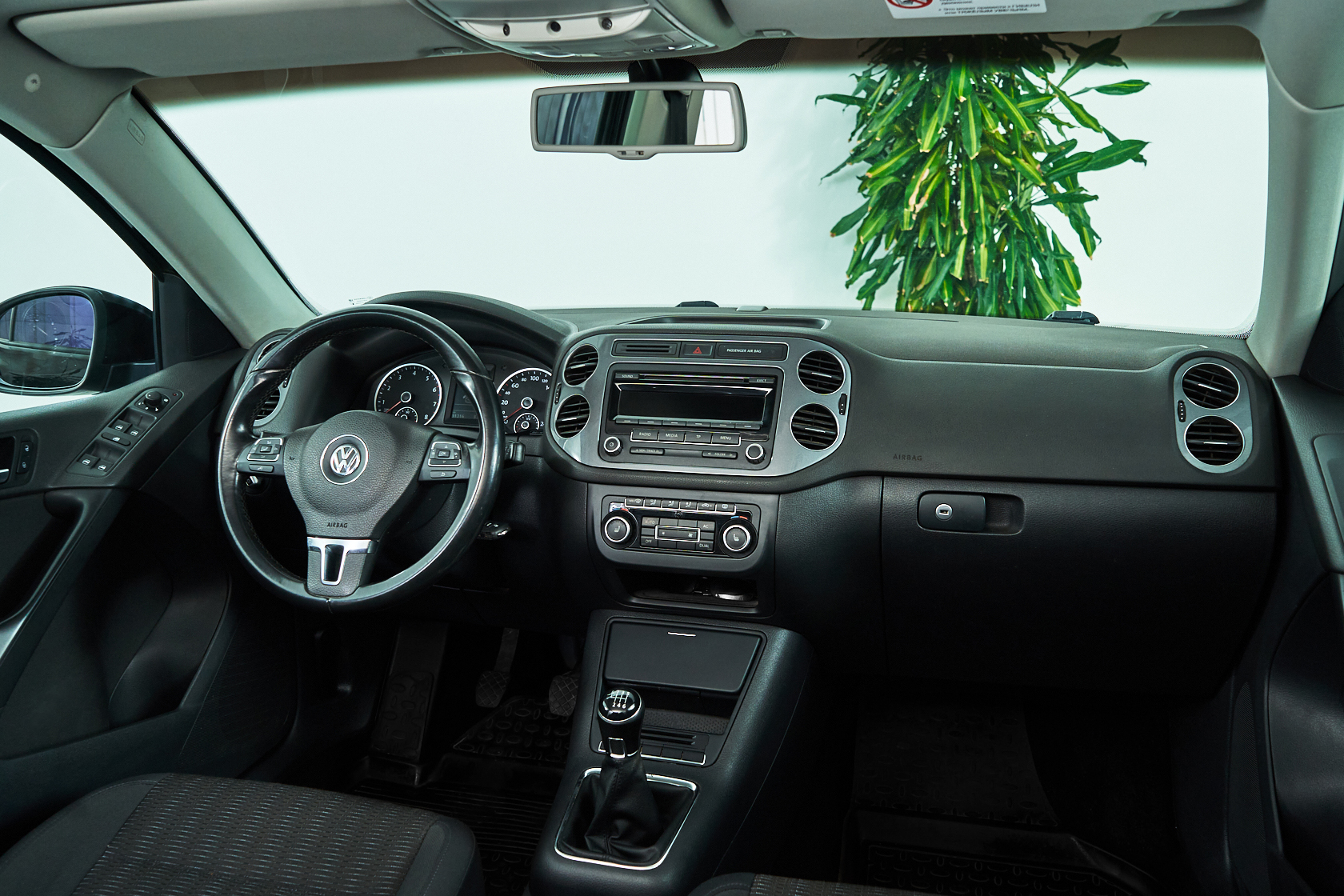 2012 Volkswagen Tiguan I Рестайлинг, Черный - вид 7