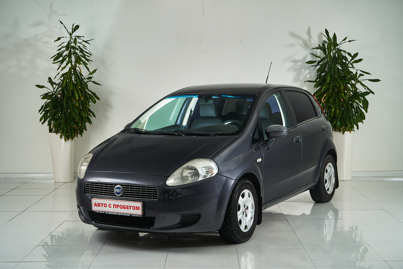 2007 Fiat Punto III №5840435, Серый, 220000 рублей - вид 1