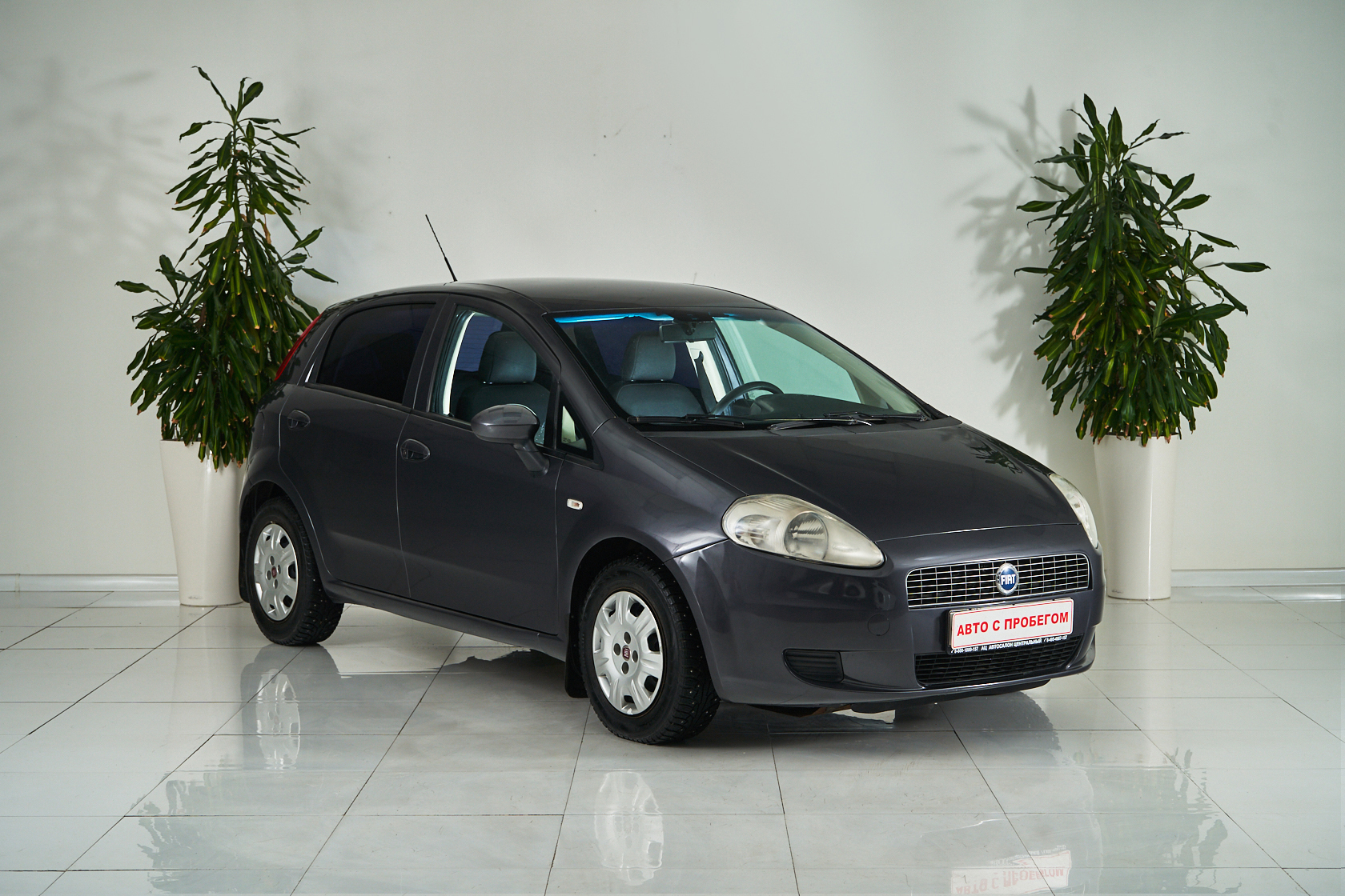 2007 Fiat Punto III №5840435, Серый, 220000 рублей - вид 3