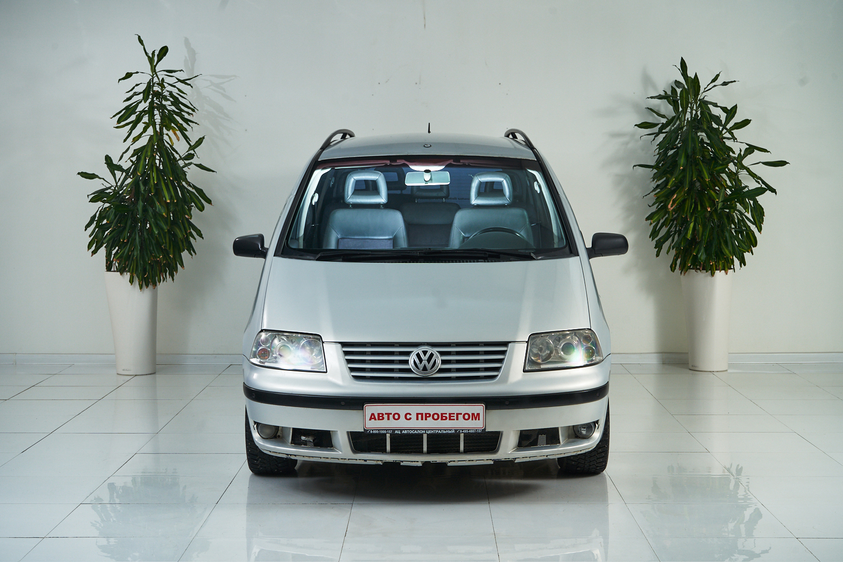 2001 Volkswagen Sharan I Рестайлинг, Серебряный - вид 2