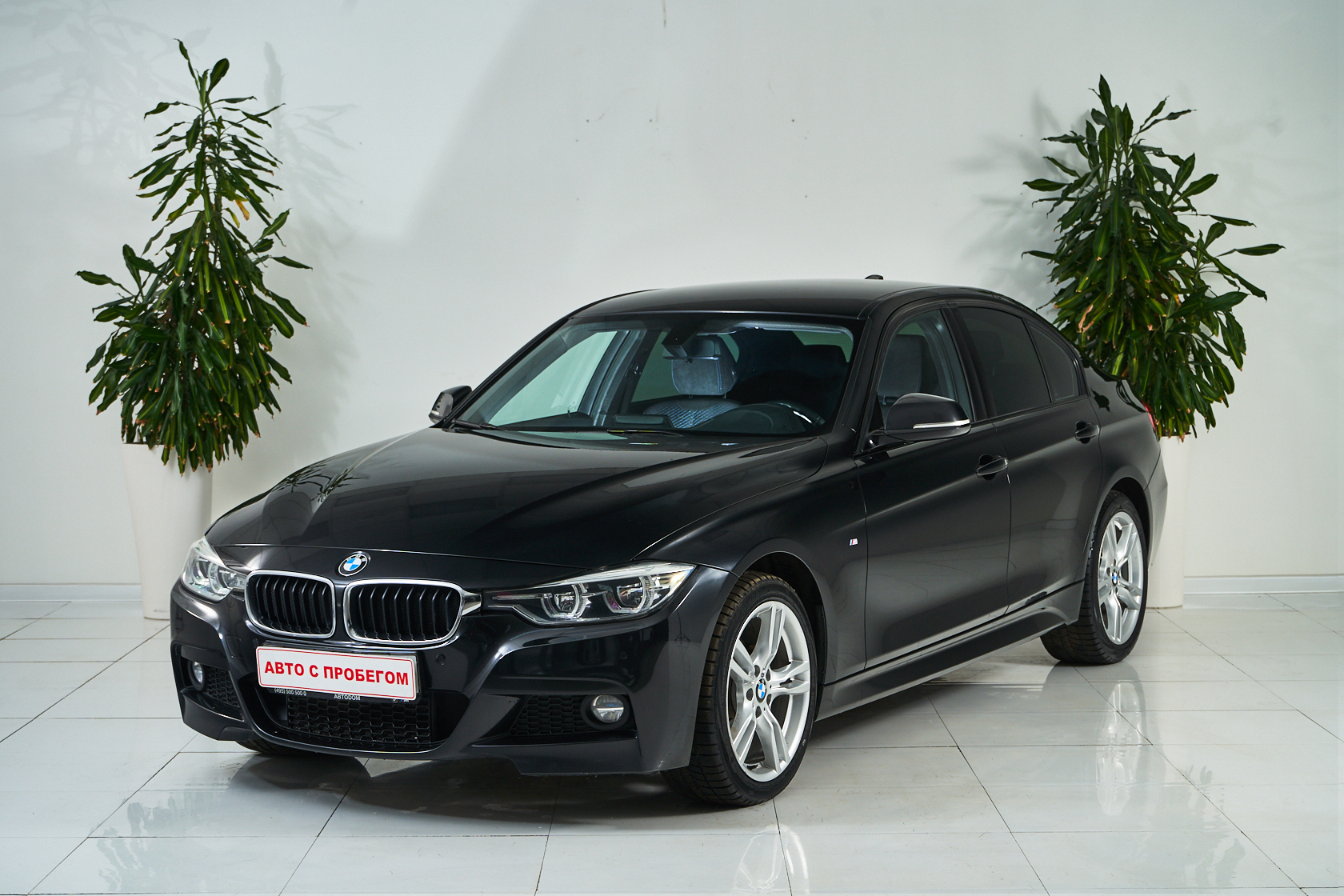 2018 BMW 3-seriya VI Рестайлинг, Черный - вид 1