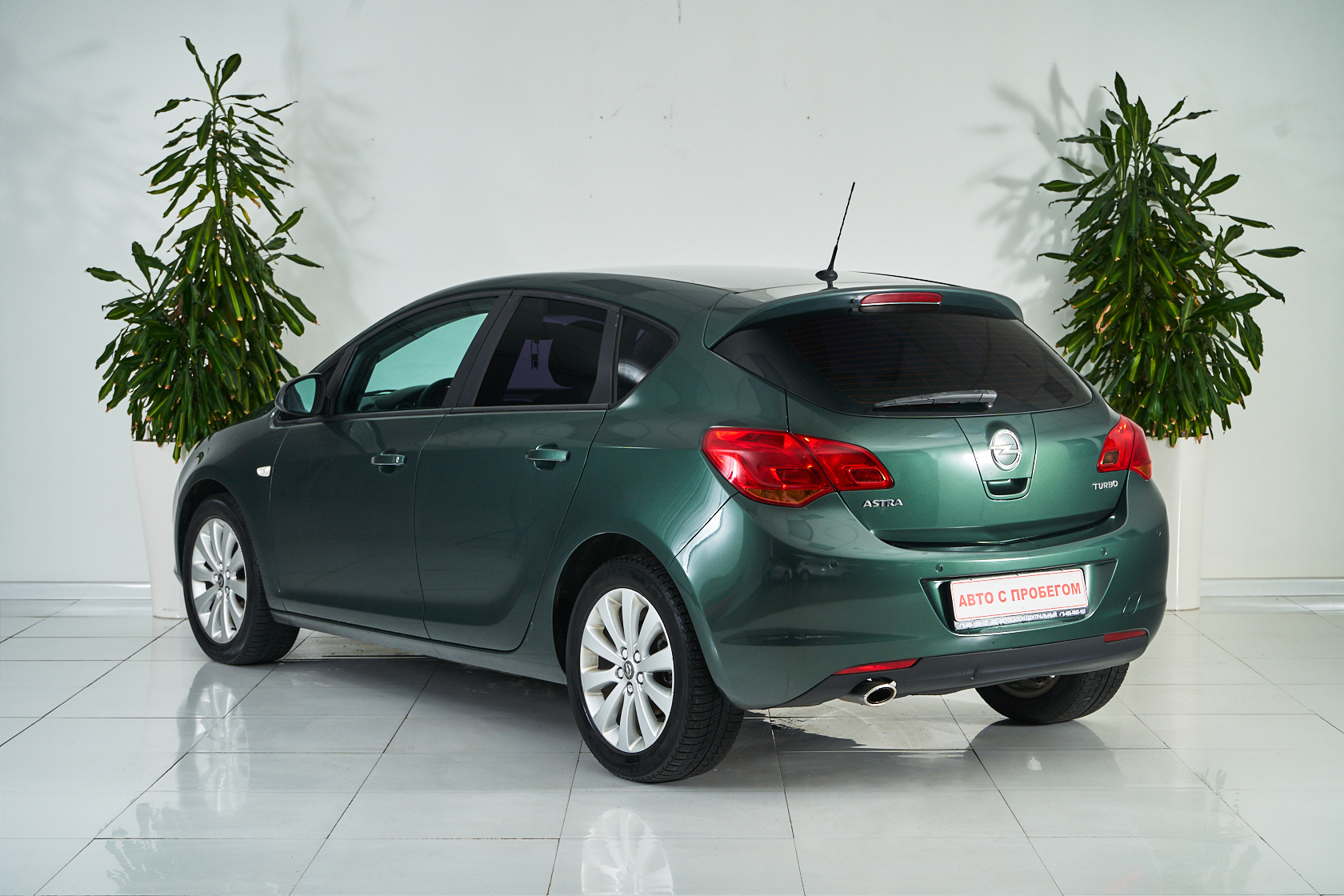 2011 Opel Astra III, Зеленый - вид 4