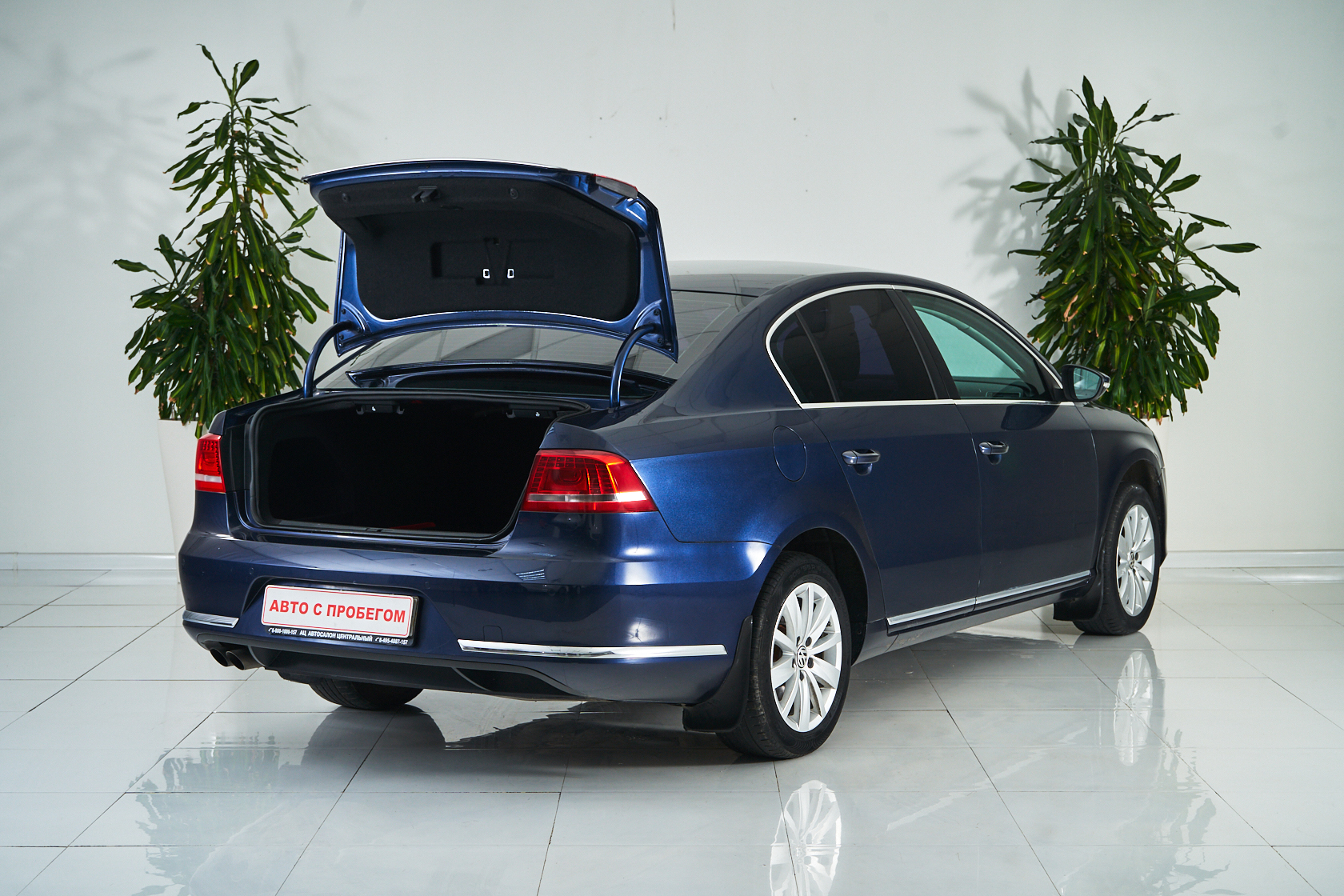 2011 Volkswagen Passat VII, Синий - вид 6