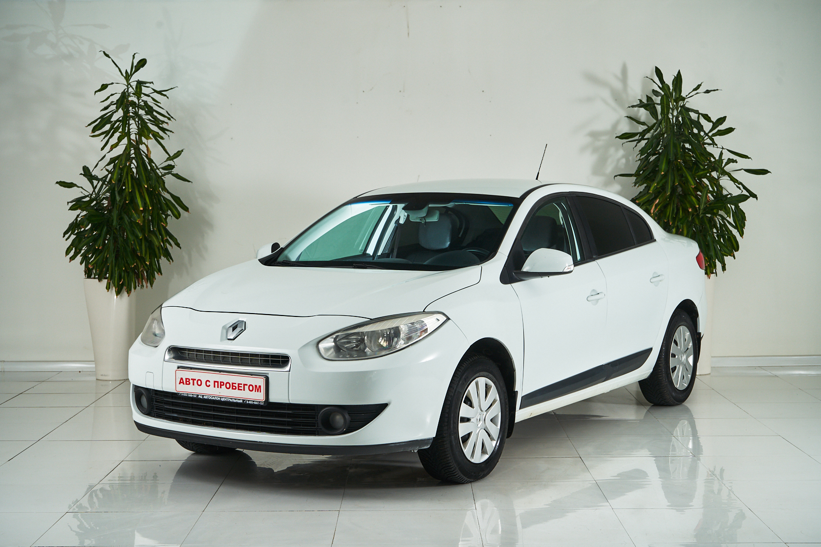 2012 Renault Fluence I, Белый - вид 1