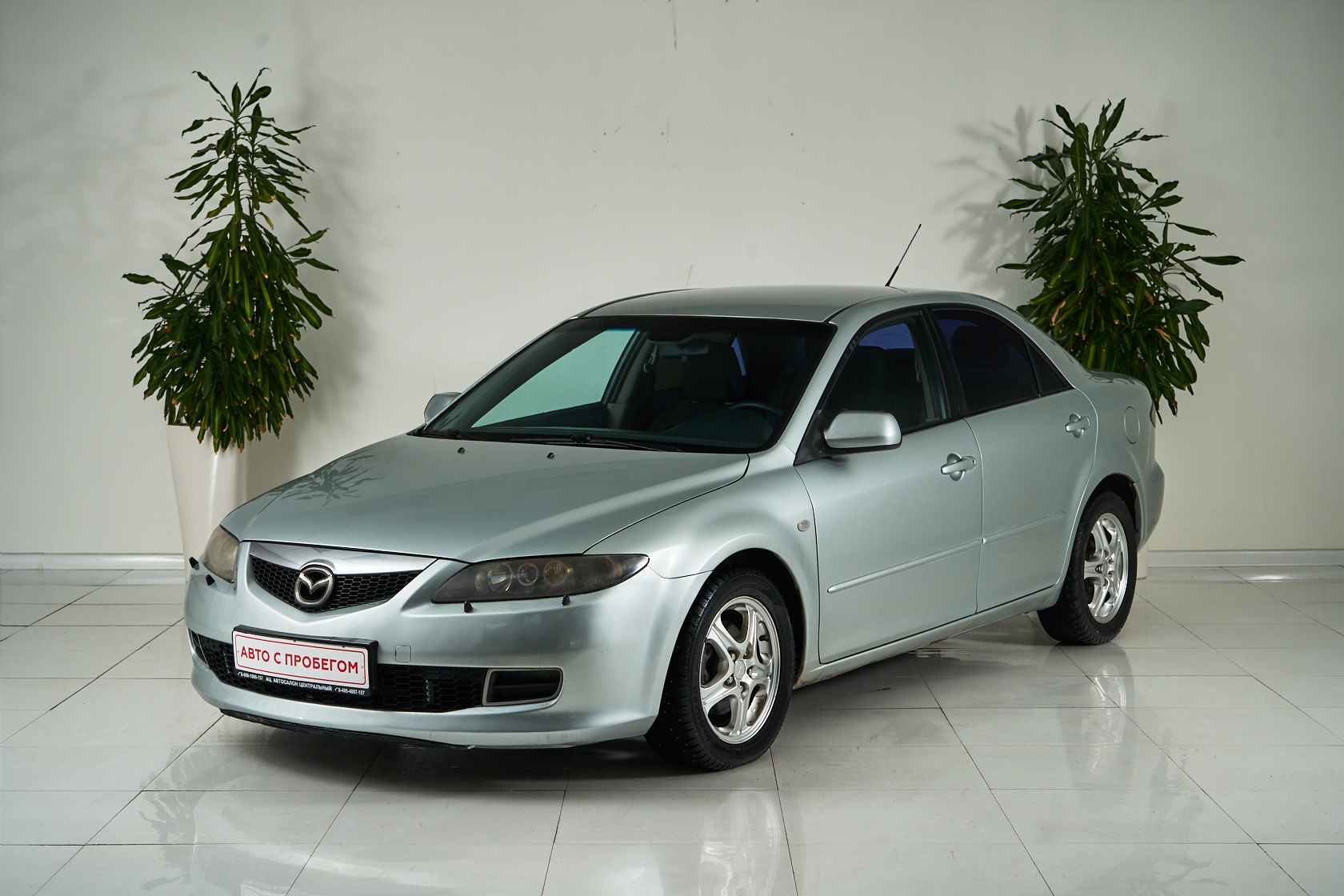 2005 Mazda 6 I Рестайлинг №5951377, Серый, 309000 рублей - вид 1