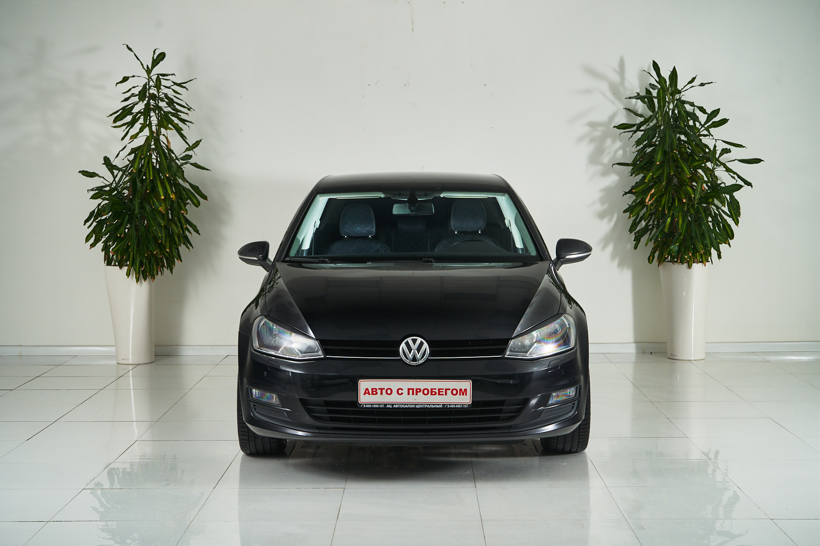 2013 Volkswagen Golf VII, Черный - вид 2