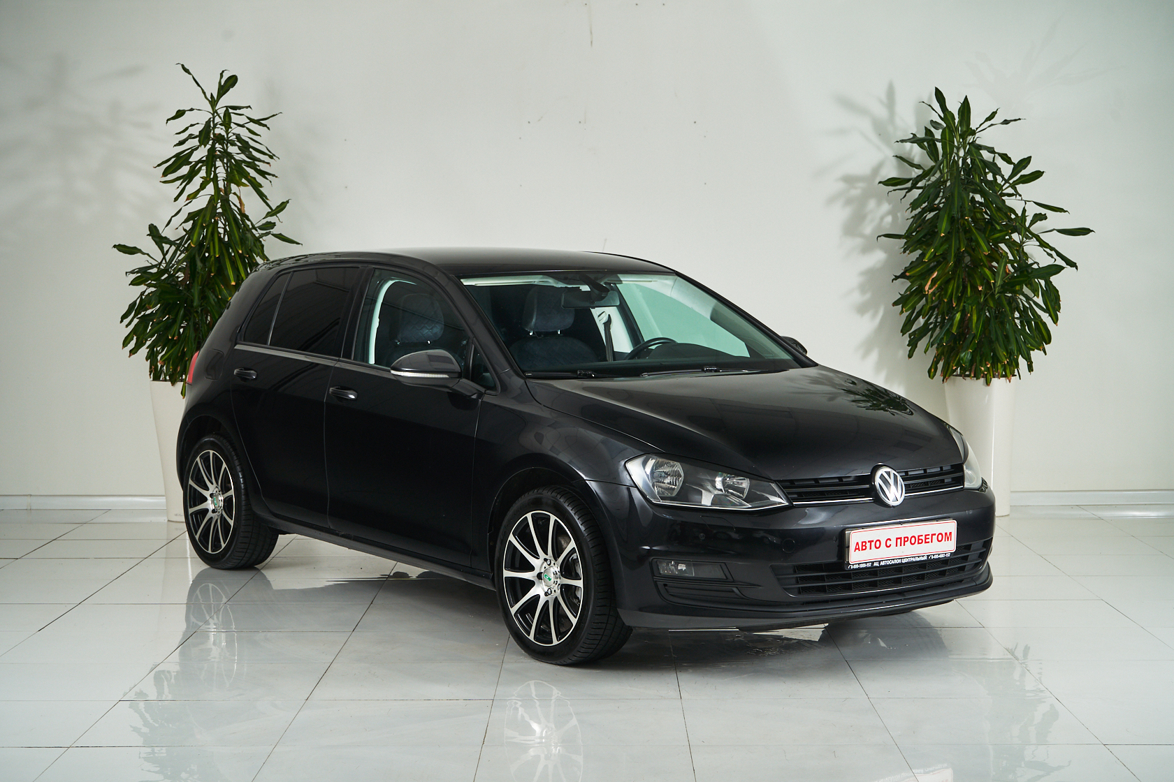 2013 Volkswagen Golf VII, Черный - вид 3