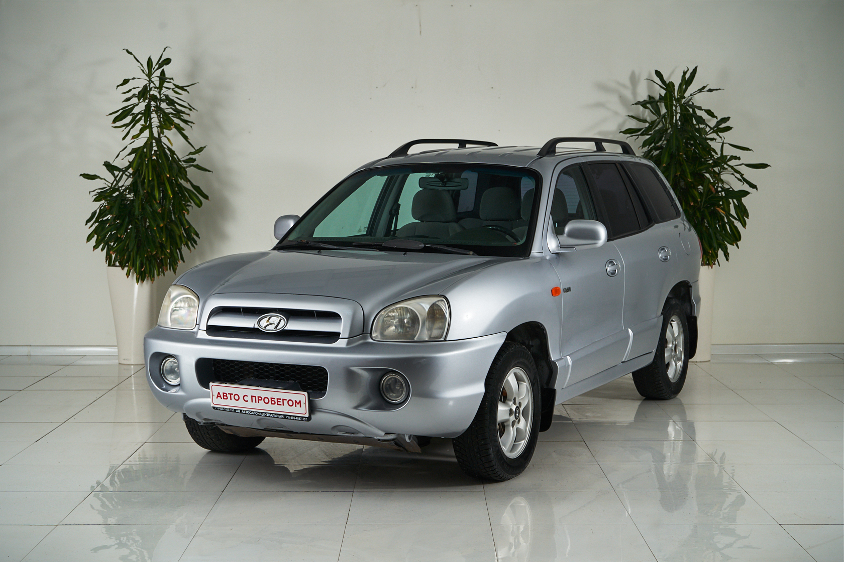 2008 Hyundai Santa-fe I №6008158, Серебряный, 439000 рублей - вид 1