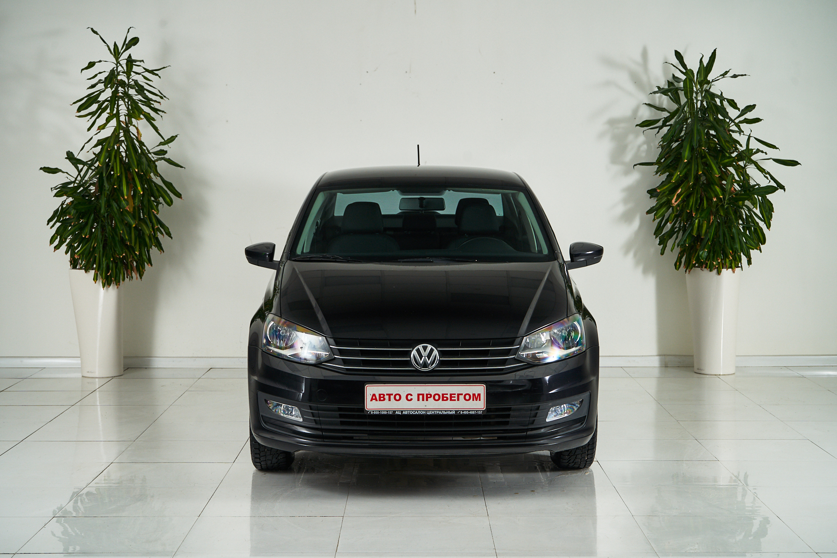 2017 Volkswagen Polo V Рестайлинг №6013376, Черный, 739000 рублей - вид 2