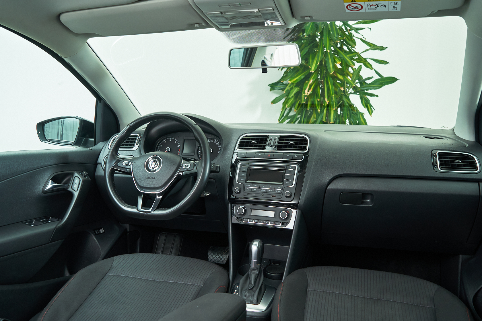 2017 Volkswagen Polo V Рестайлинг №6013376, Черный, 739000 рублей - вид 7