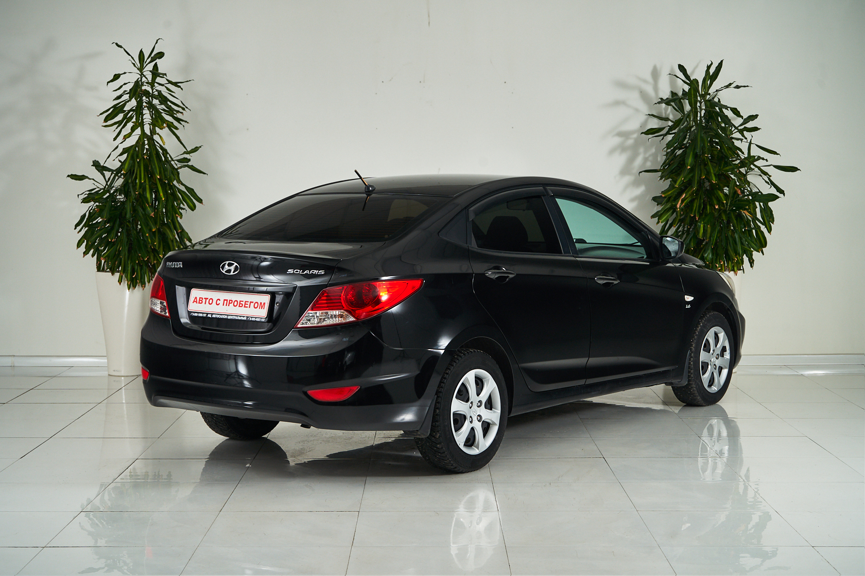 2011 Hyundai Solaris I №6066065, Черный, 455000 рублей - вид 5