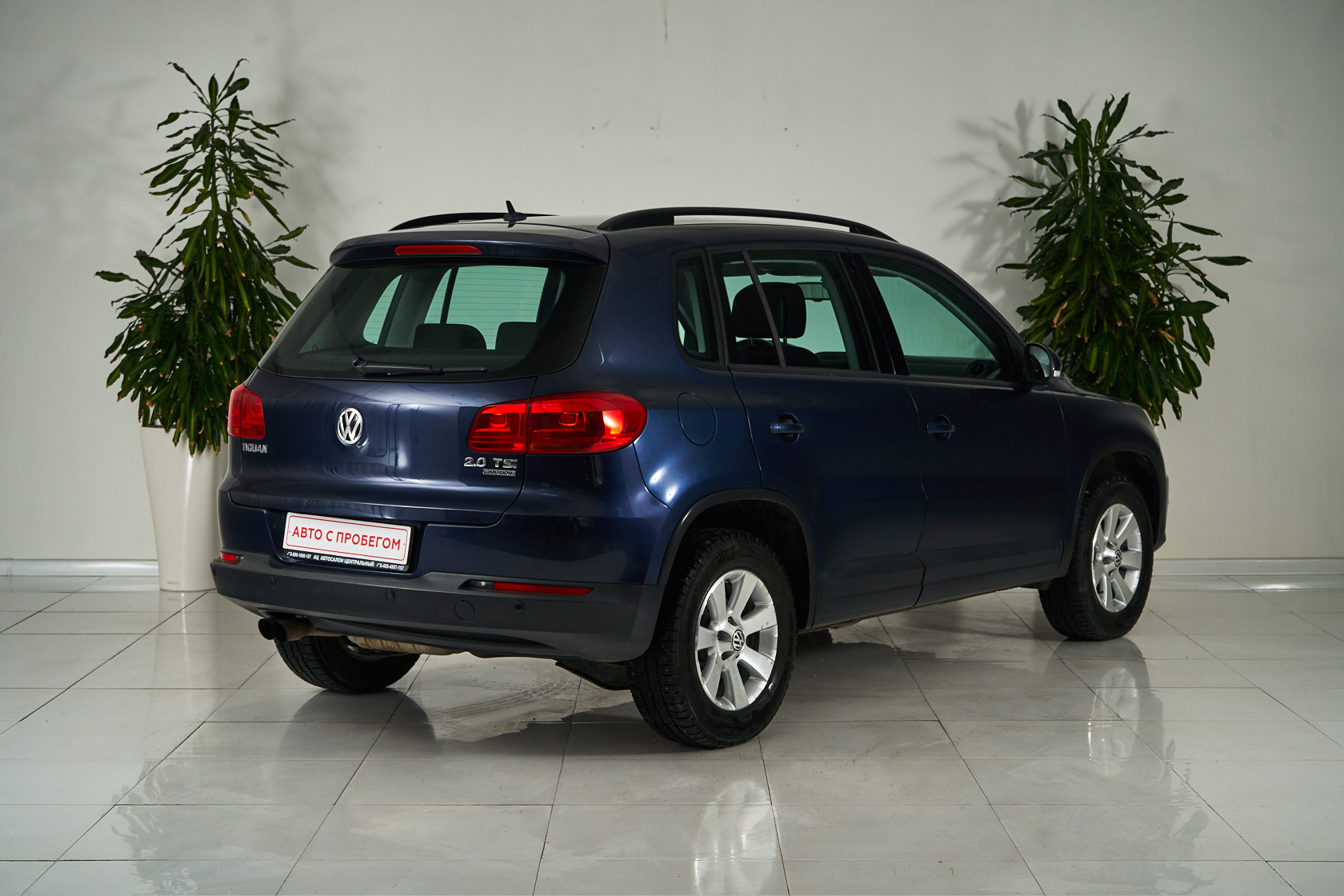 2012 Volkswagen Tiguan I Рестайлинг, Синий - вид 5
