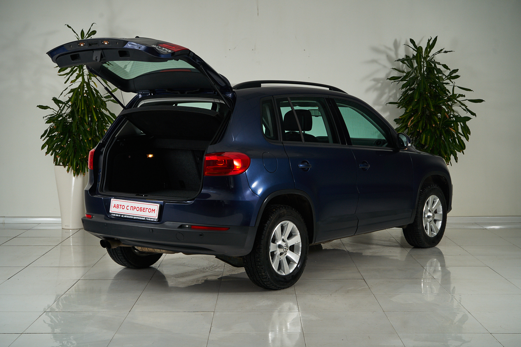 2012 Volkswagen Tiguan I Рестайлинг, Синий - вид 6