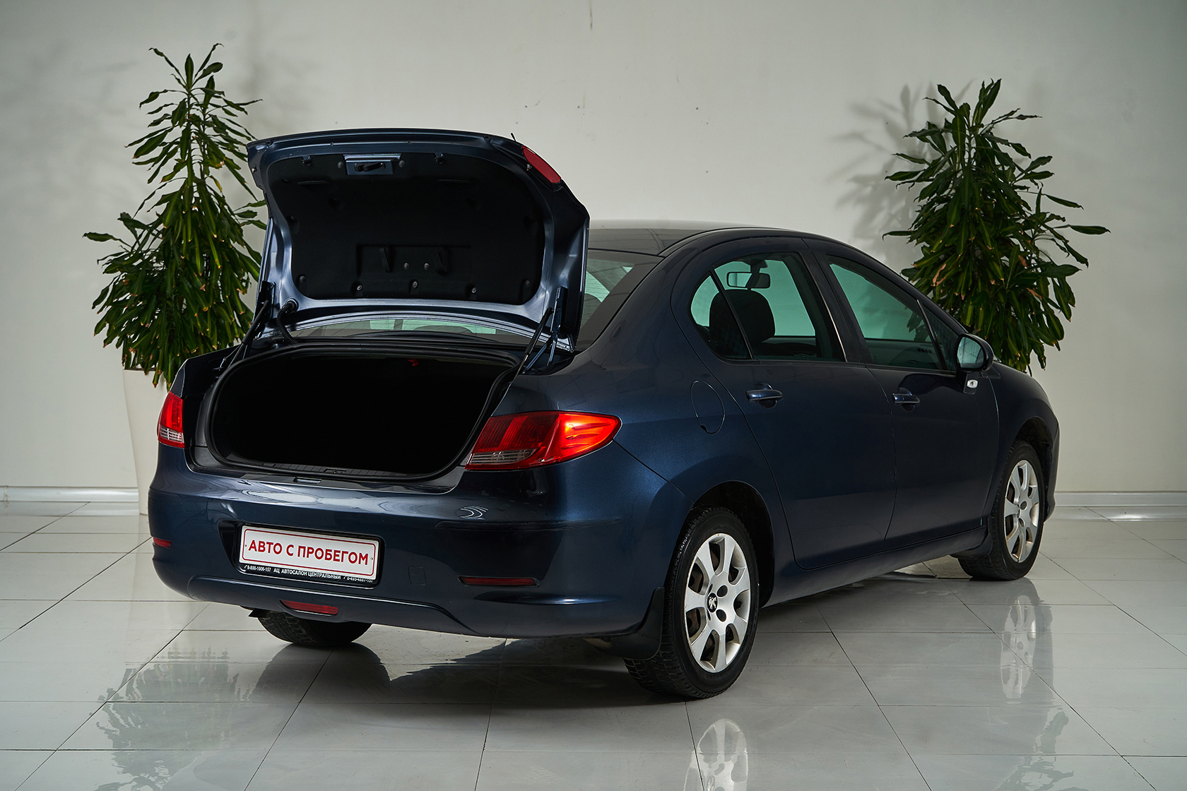 2012 Peugeot 408 I №6084589, Синий, 449000 рублей - вид 6