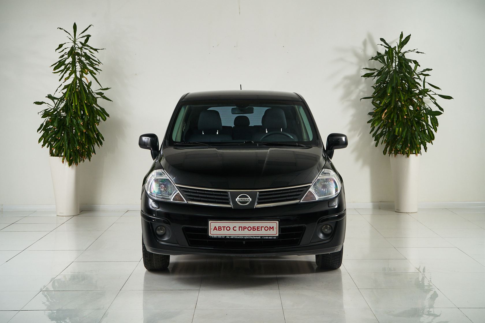2008 Nissan Tiida I №6097153, Черный, 419000 рублей - вид 2