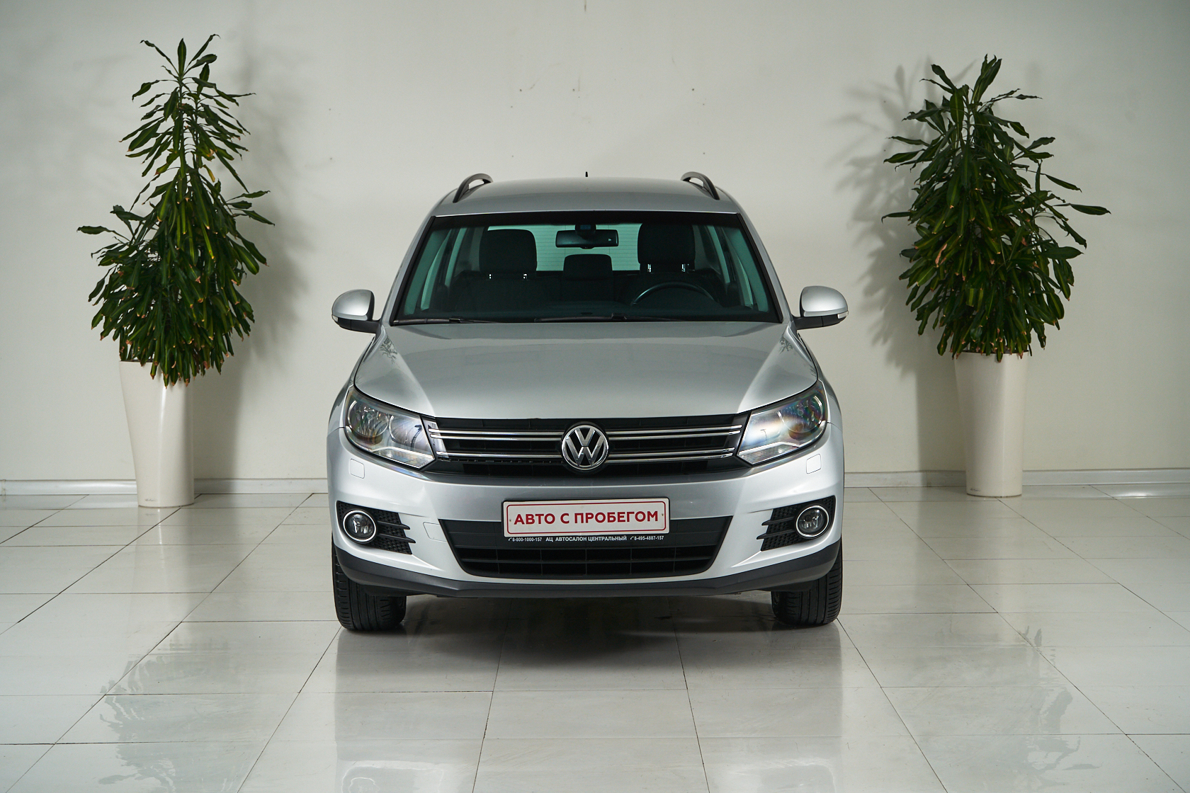 2015 Volkswagen Tiguan I Рестайлинг №6103579, Серый, 949000 рублей - вид 2