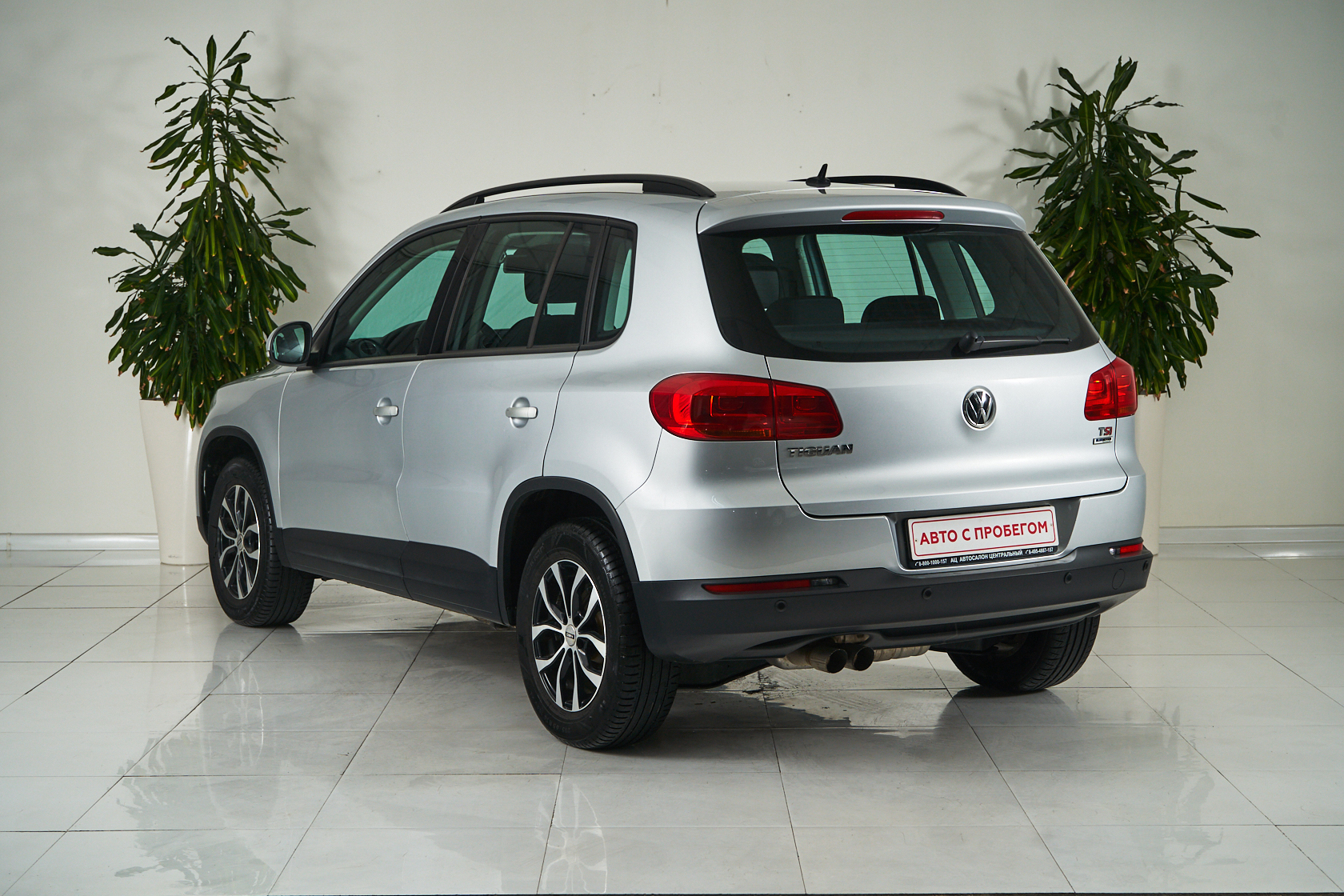 2015 Volkswagen Tiguan I Рестайлинг №6103579, Серый, 949000 рублей - вид 4