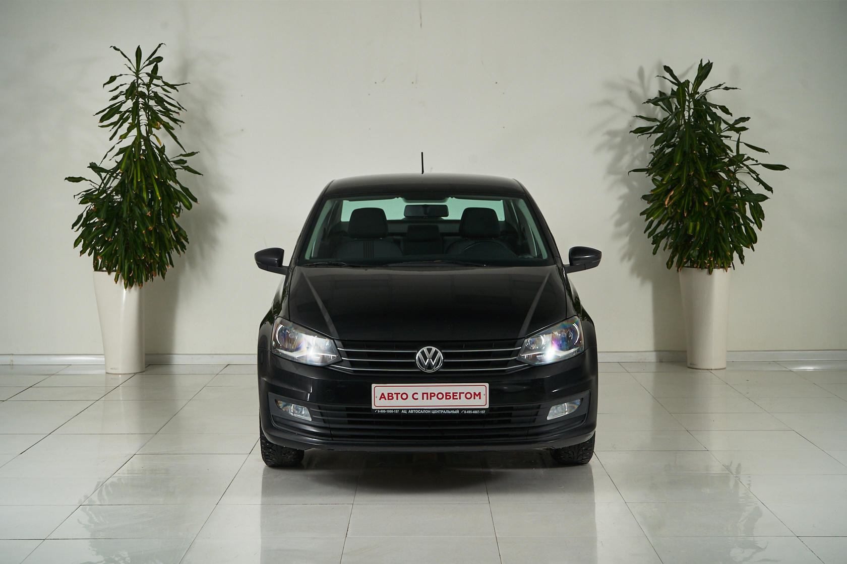 2016 Volkswagen Polo V Рестайлинг №6123757, Черный, 679000 рублей - вид 2
