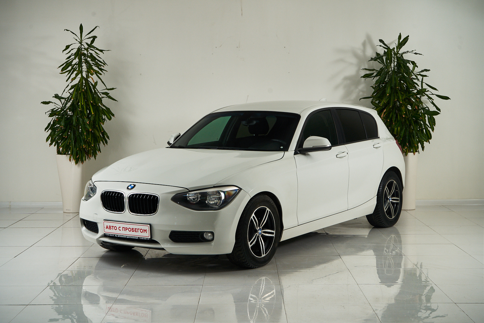 2013 BMW 1-seriya II, Белый - вид 1