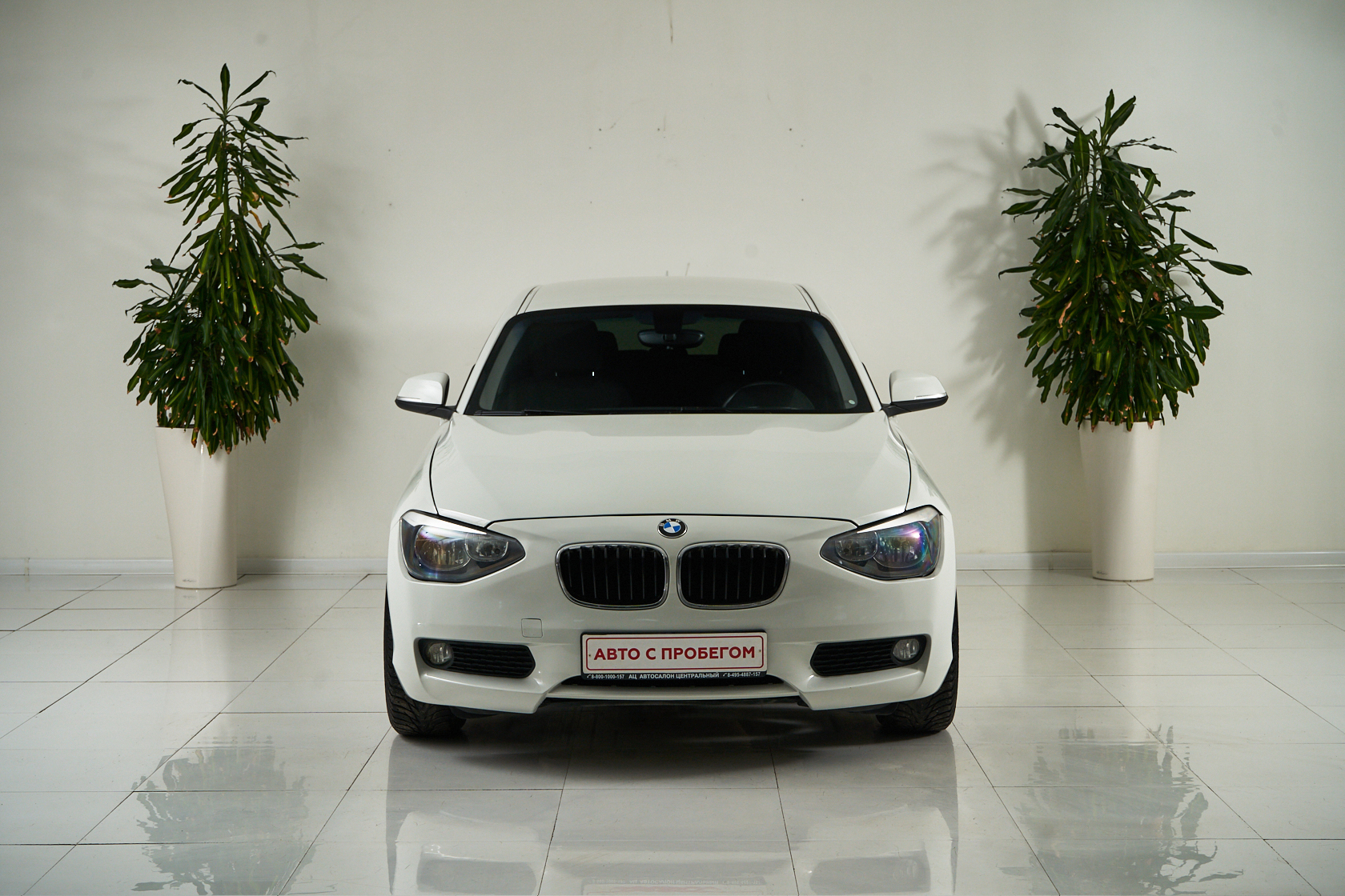 2013 BMW 1-seriya II, Белый - вид 2