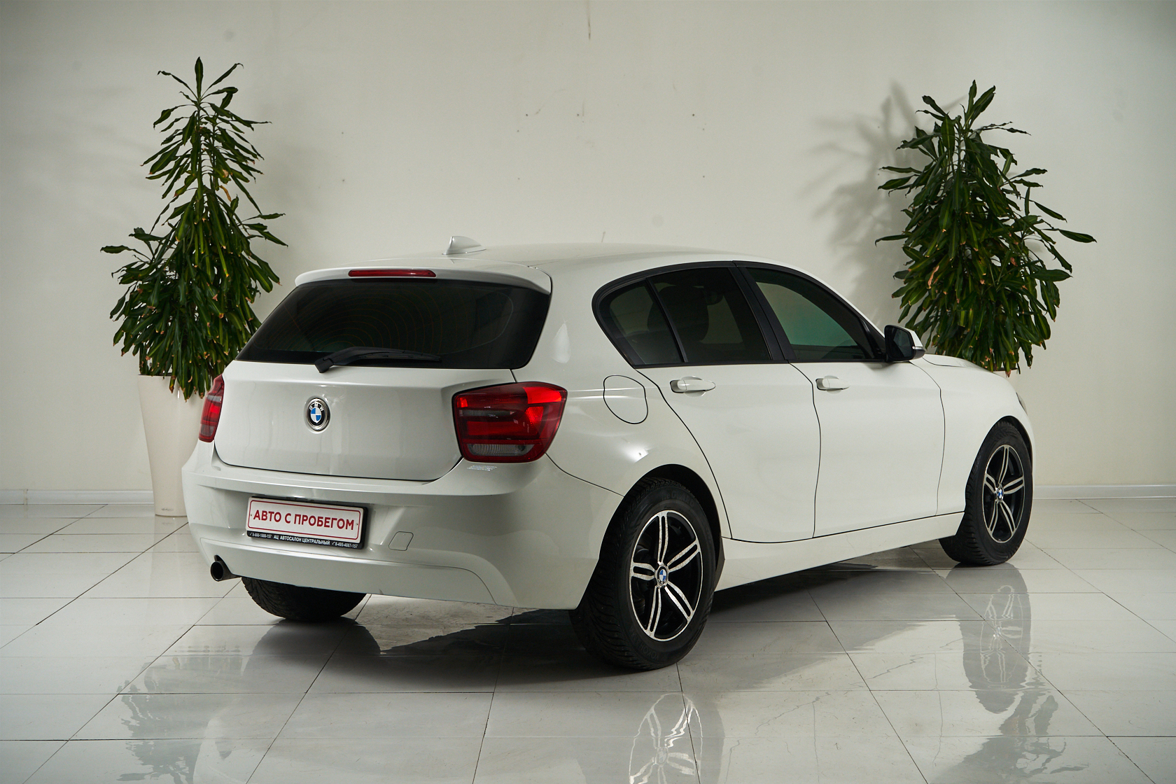 2013 BMW 1-seriya II, Белый - вид 5