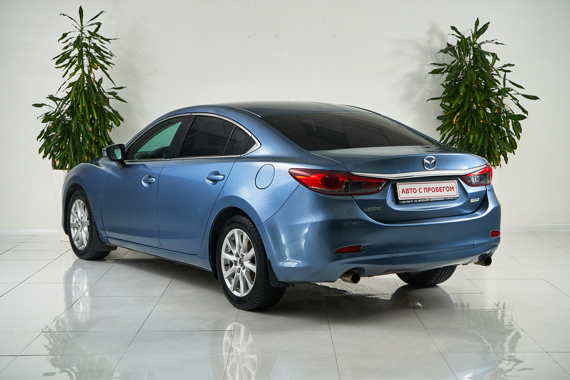 2013 Mazda 6 III, Голубой - вид 4