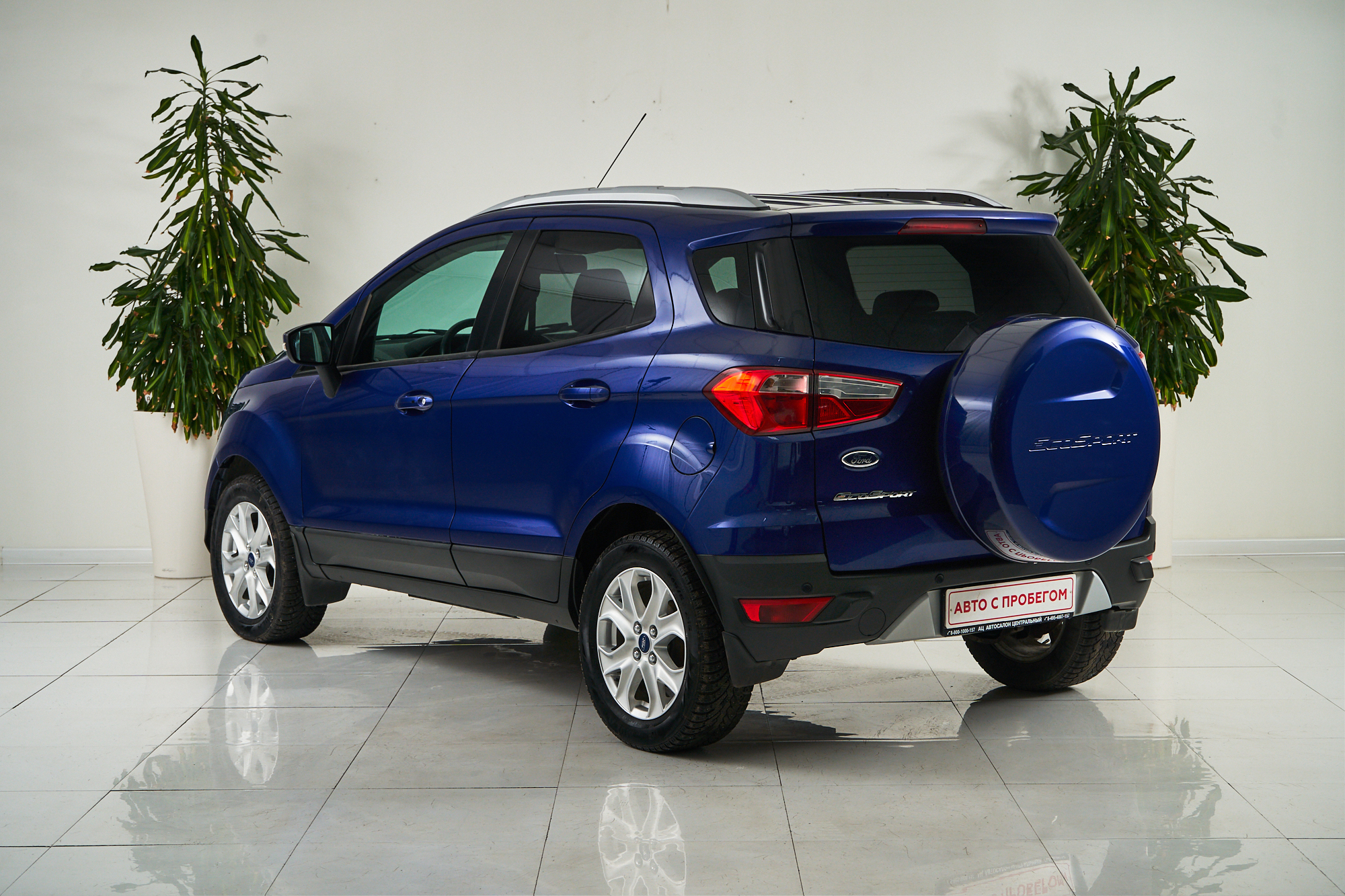 2014 Ford EcoSport I, Синий - вид 4